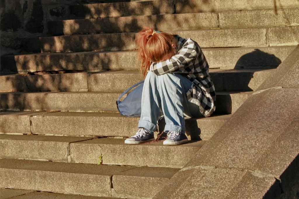 Teen living the consequences of lying.