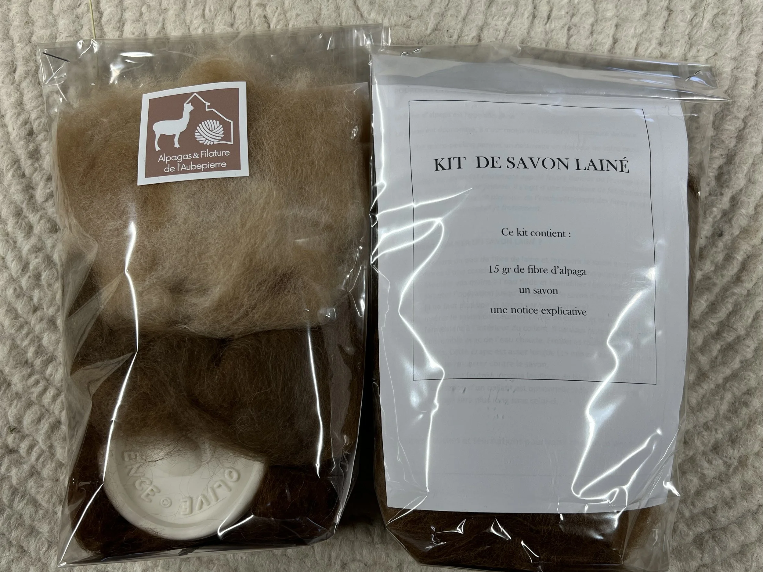 KIT SAVON LAINE