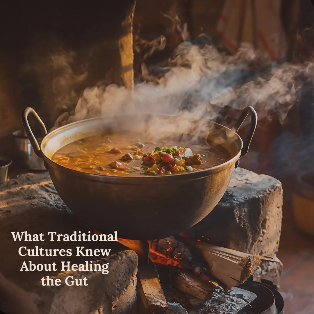 For most of human history, gut health was not managed through protocols, supplements, or diagnoses.

It was protected through rhythm: - Warmth - Minerals - Nature - Slow meals - Sunlight - And the care of mothers, elders &amp; community

Children gre