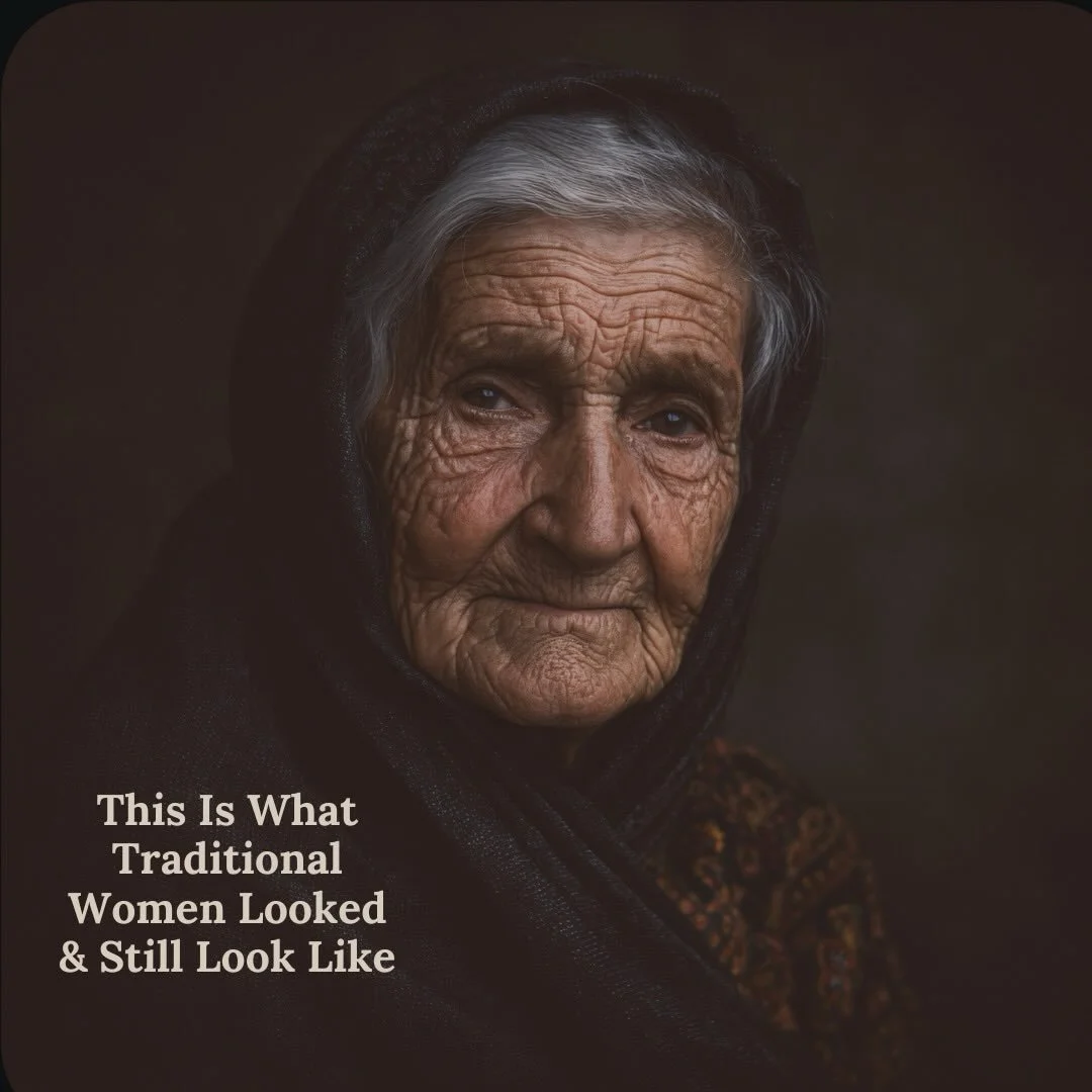 This is what traditional women looked like, before thinness and not aging became a moral ideal.

Across almost all traditional cultures women who carried families, cooked daily, walked everywhere, worked land and homes, did not have &lsquo;lean&rsquo