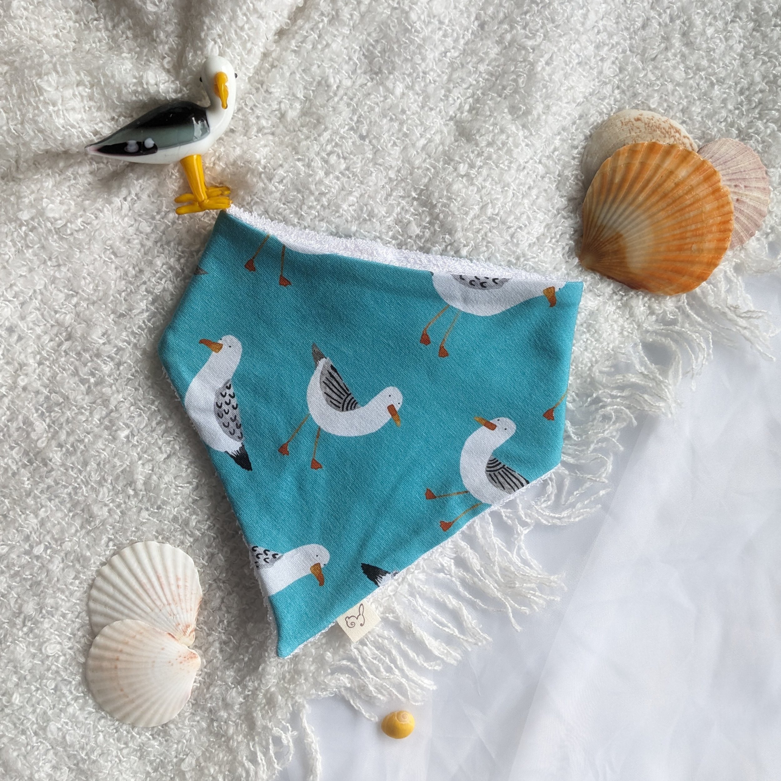 Cheeky Seagull Bib