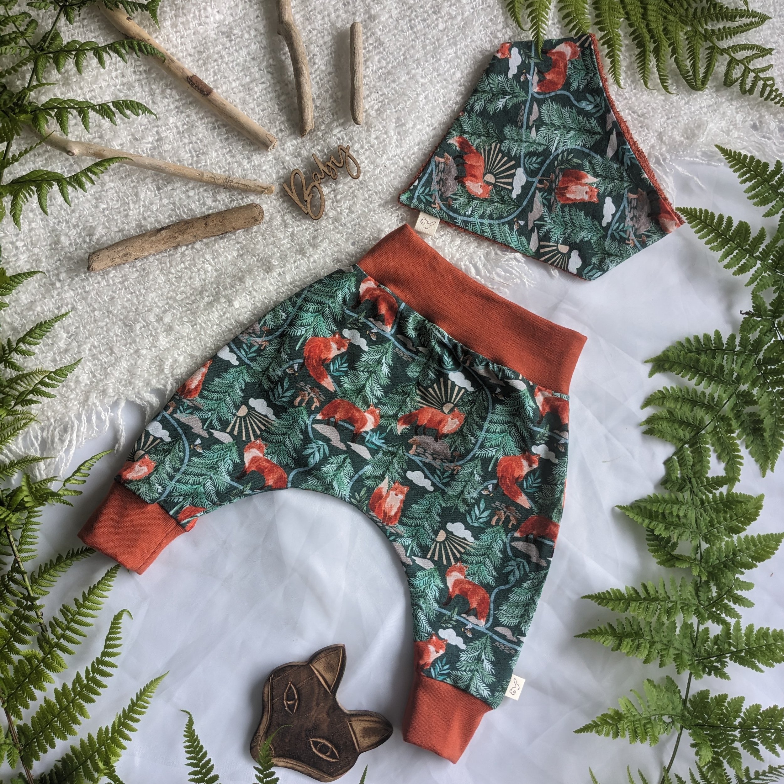 Fox in the Forest Harem Pants