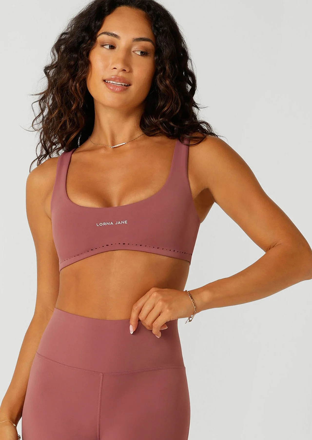 REFORM SOFT LASER CUT SPORTS BRA
