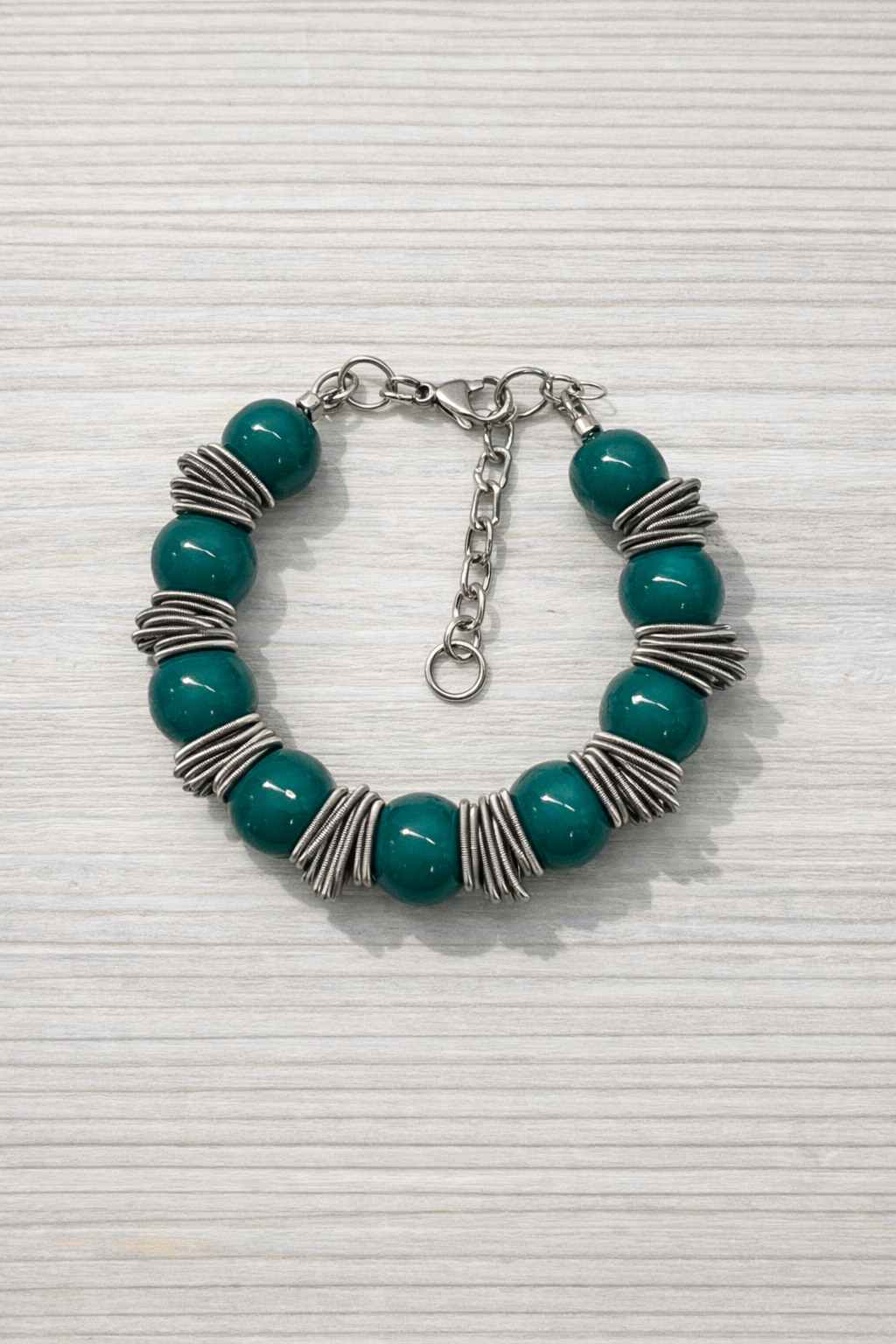 Braccialetto Ø12 bantù verde petrolio.PNG