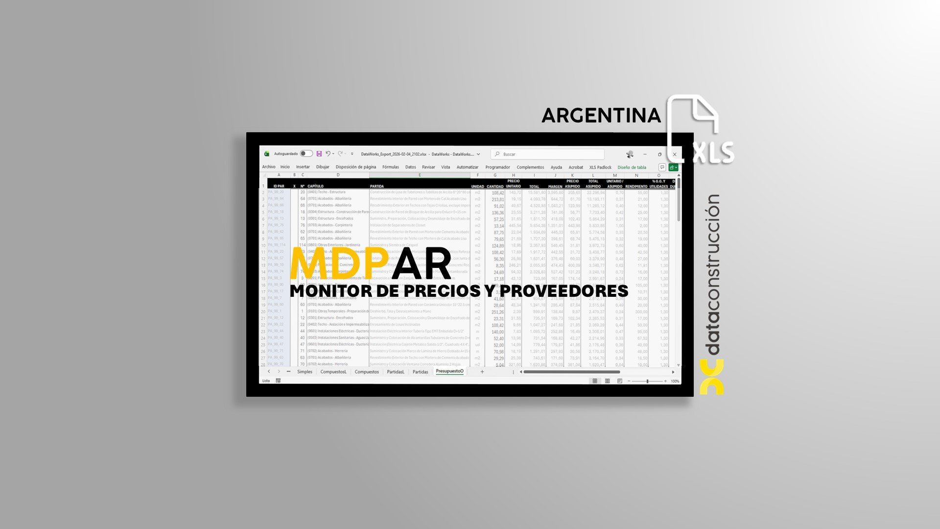MDP AR — Monitor de Precios Argentina — Suscripción Anual — 4 Trimestres