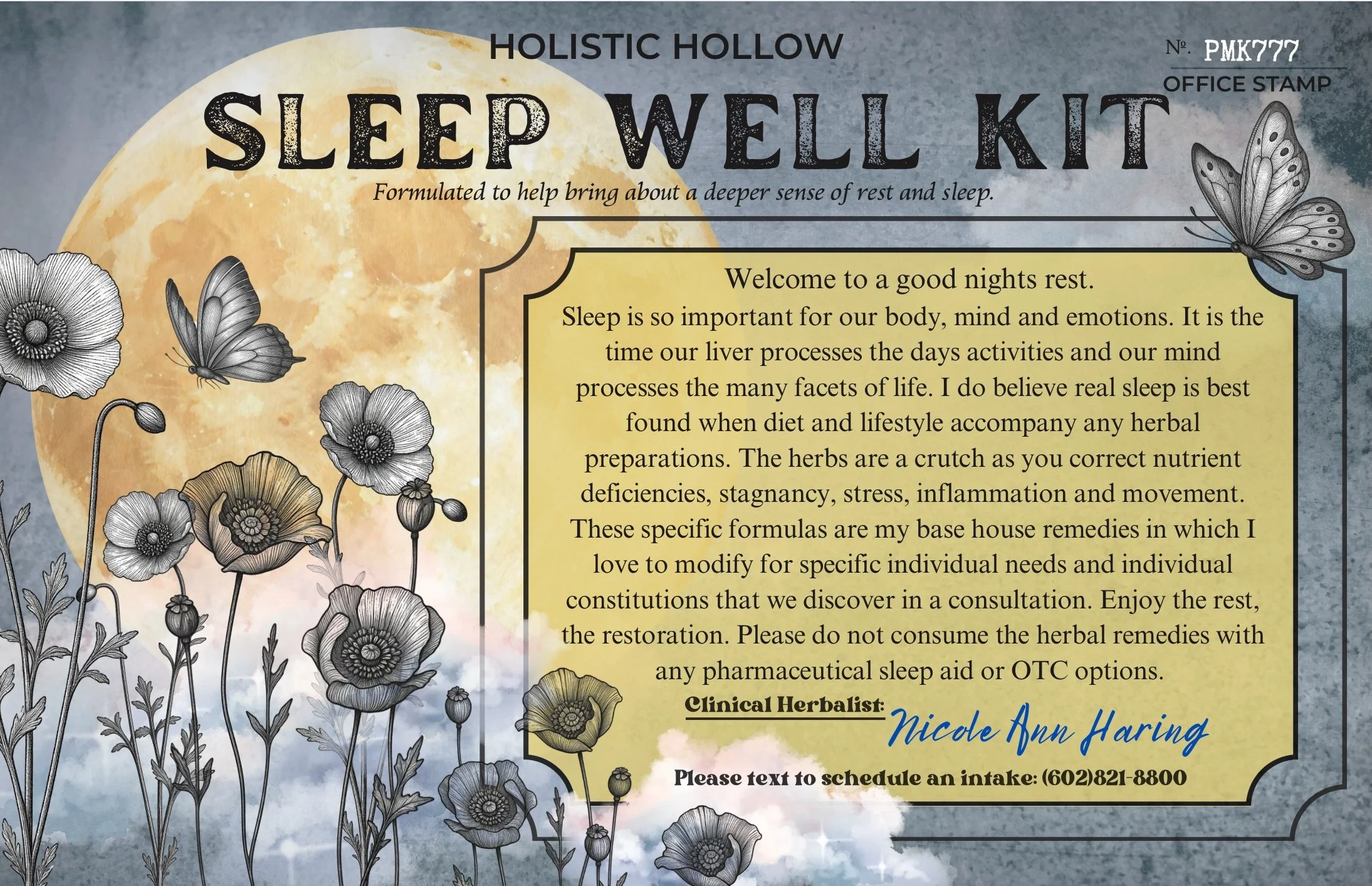 Sleep Well Kit #PMK777