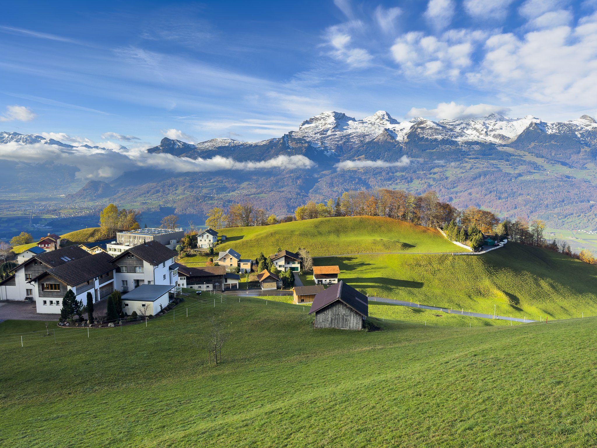 The Swiss Alps in Lichtenstein
