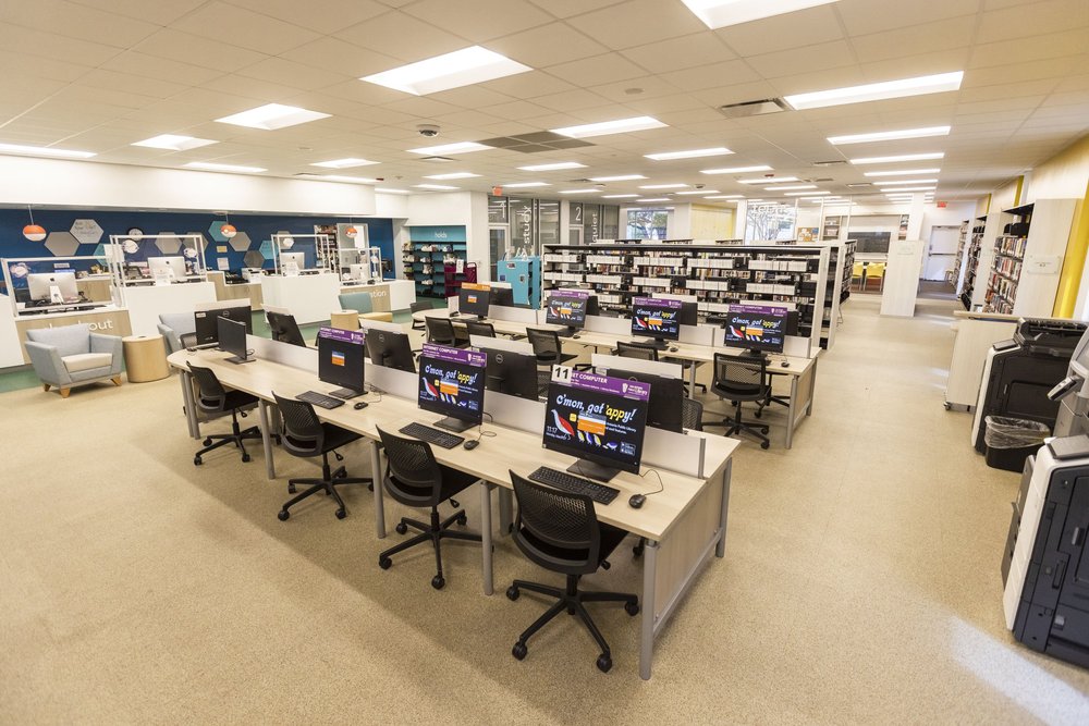 City of San Antonio - McCreless Library — Library Interiors of Texas