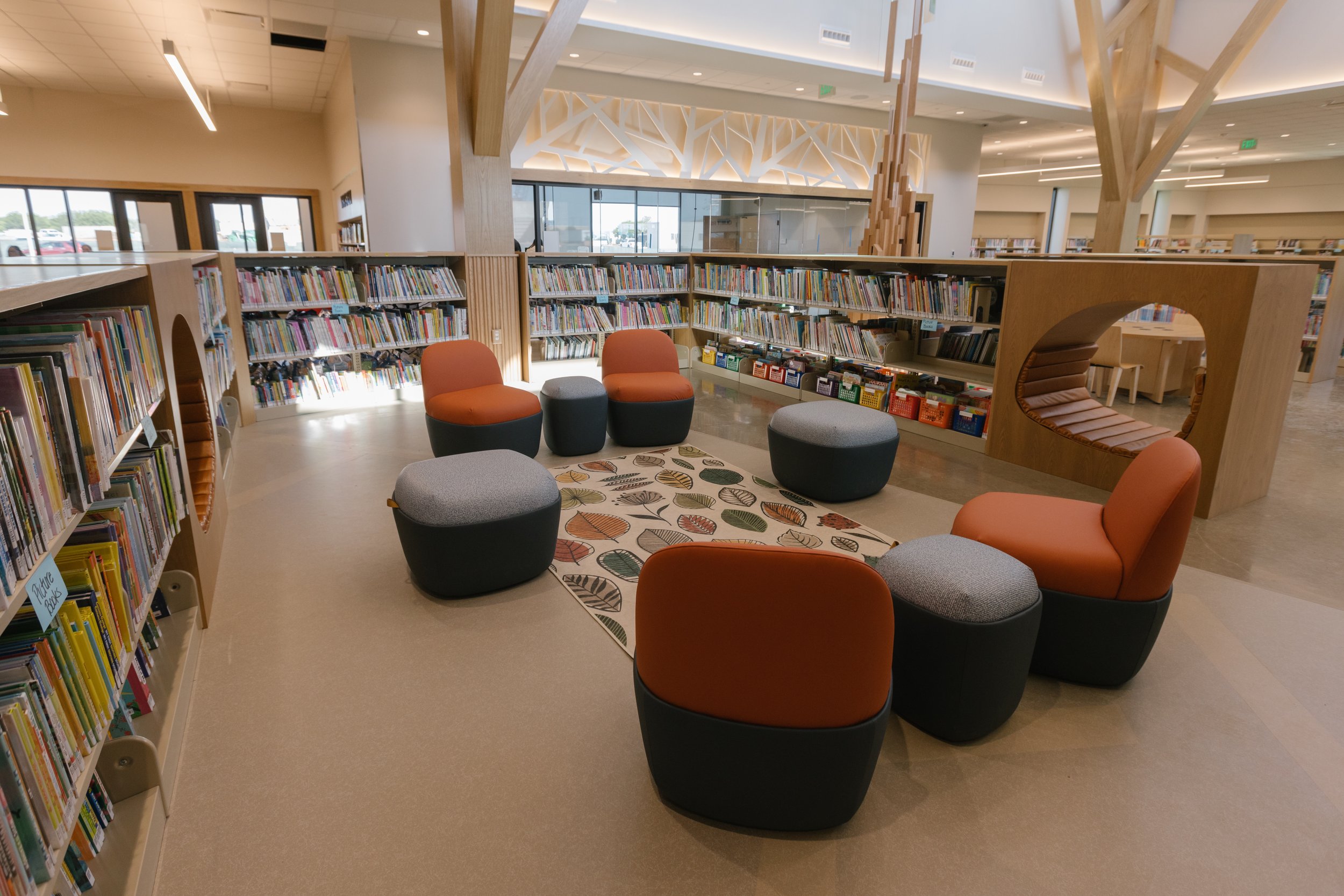 City of Forth Worth Vivian J. Lincoln Library — Library Interiors of