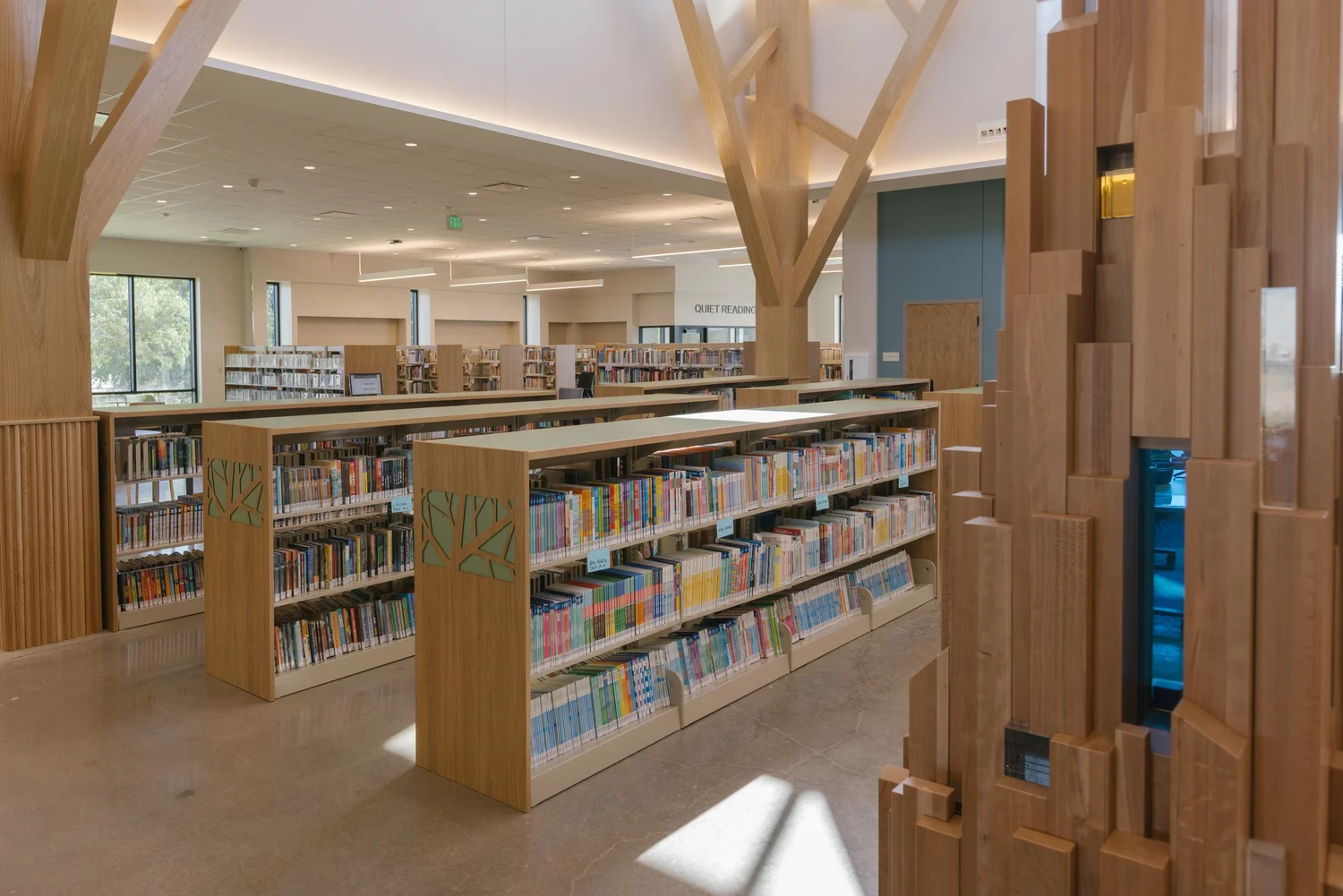 City of Forth Worth Vivian J. Lincoln Library — Library Interiors of