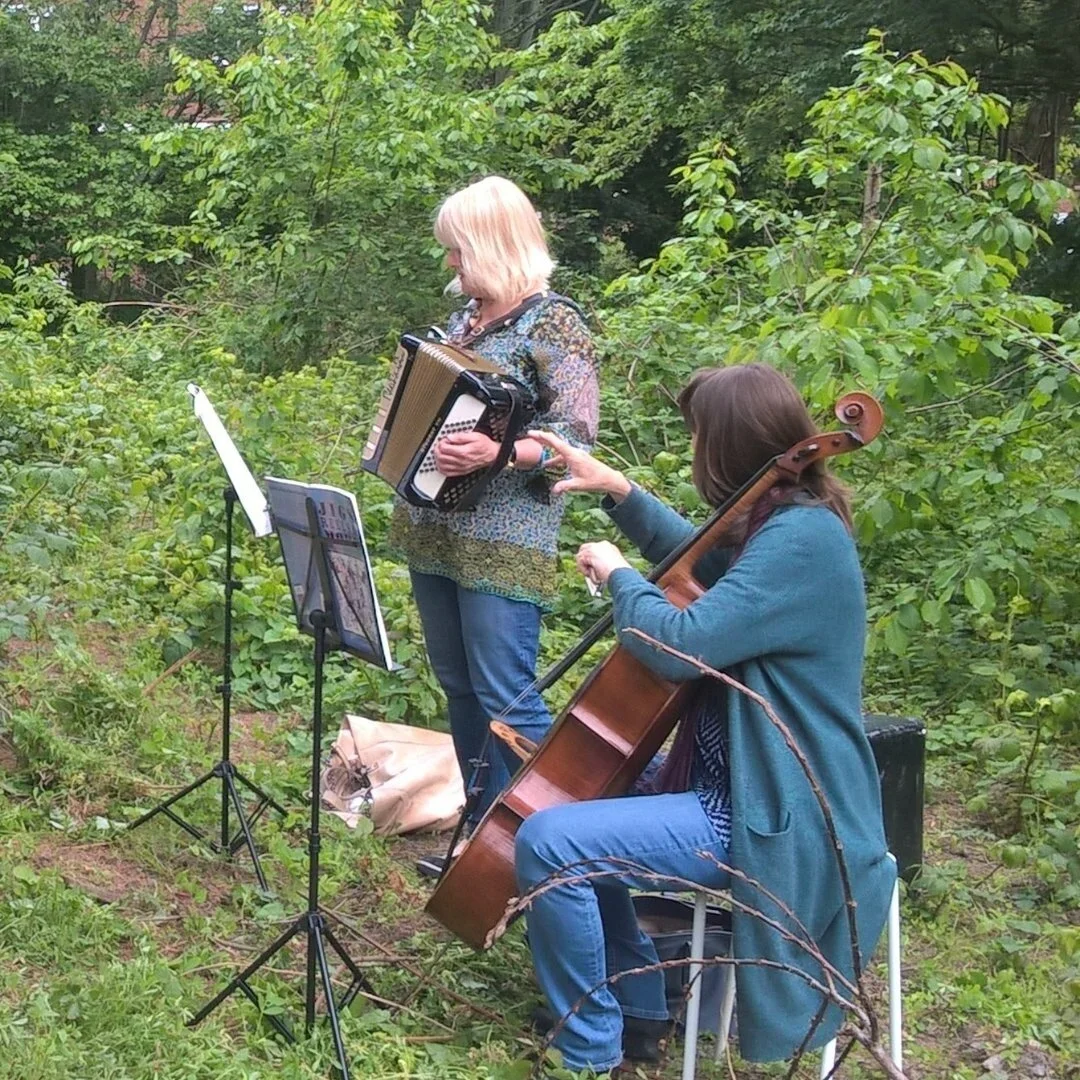 Birds aren't the only musicians in our enchanted Barnwood N2🙂🌳 🦉🐝