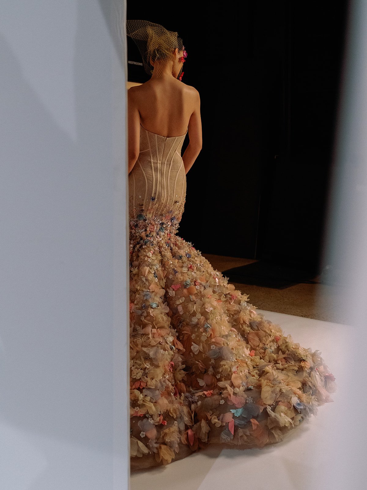 touch of color wedding dress top bridal trends ines di santo