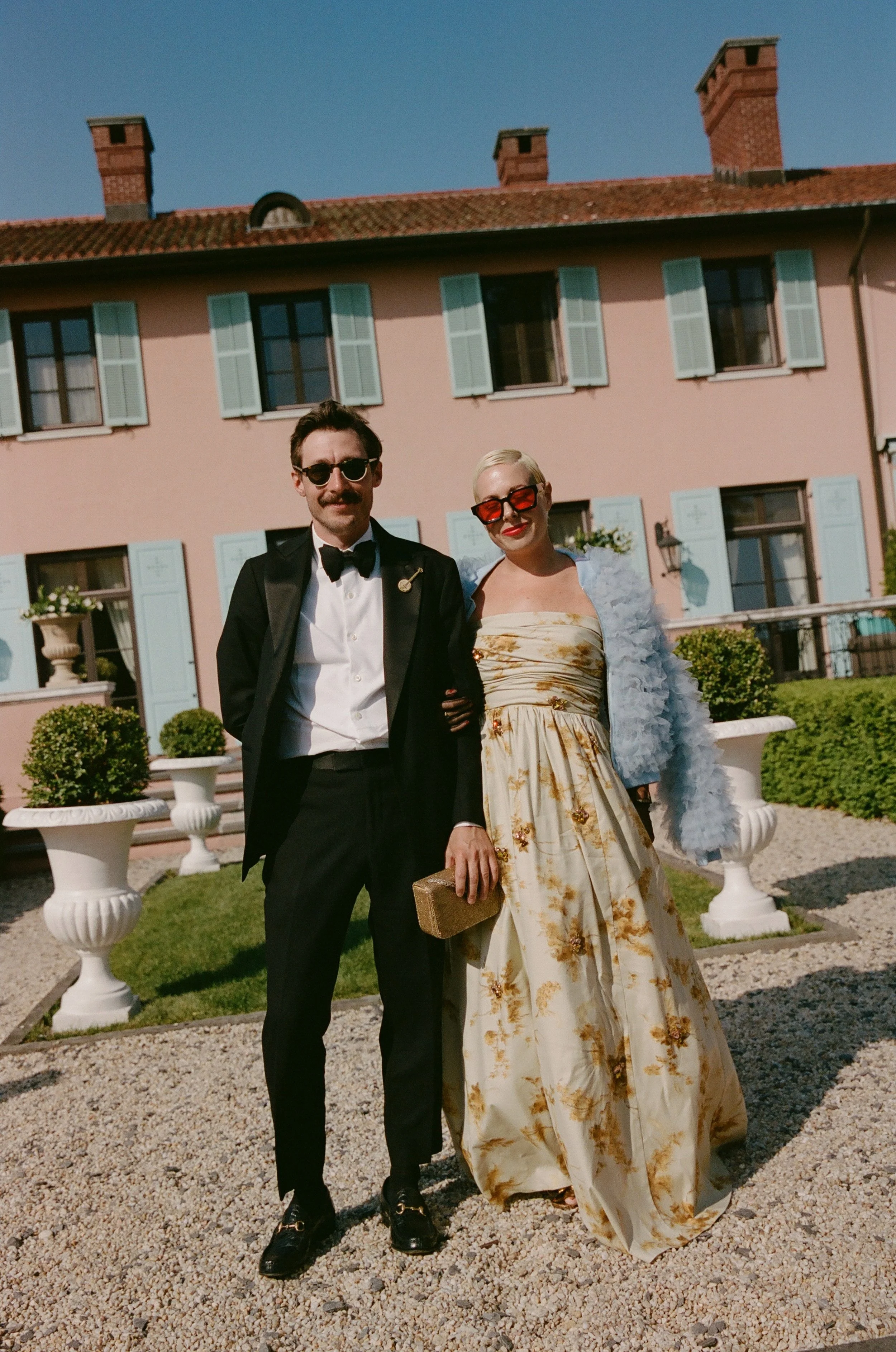 Black Tie Glenmere Mansion NY Wedding with Monique Lhuillier Wedding Dress