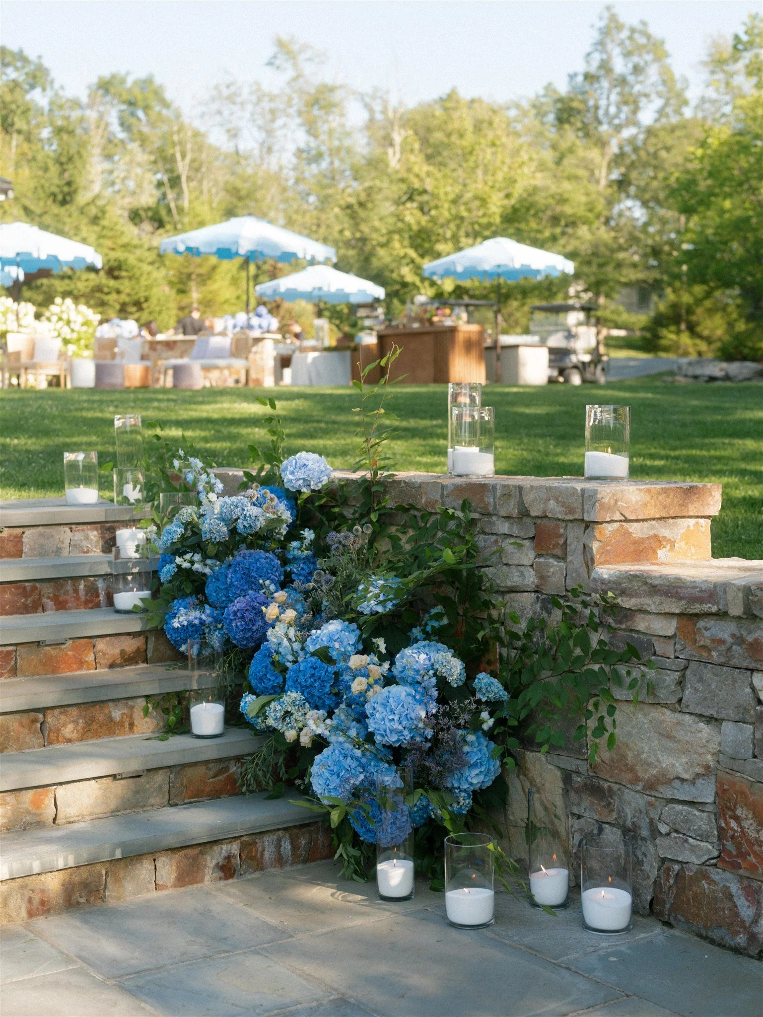 camp inspired wedding oscar de la renta bridal gown dressing services by beth chapman styling