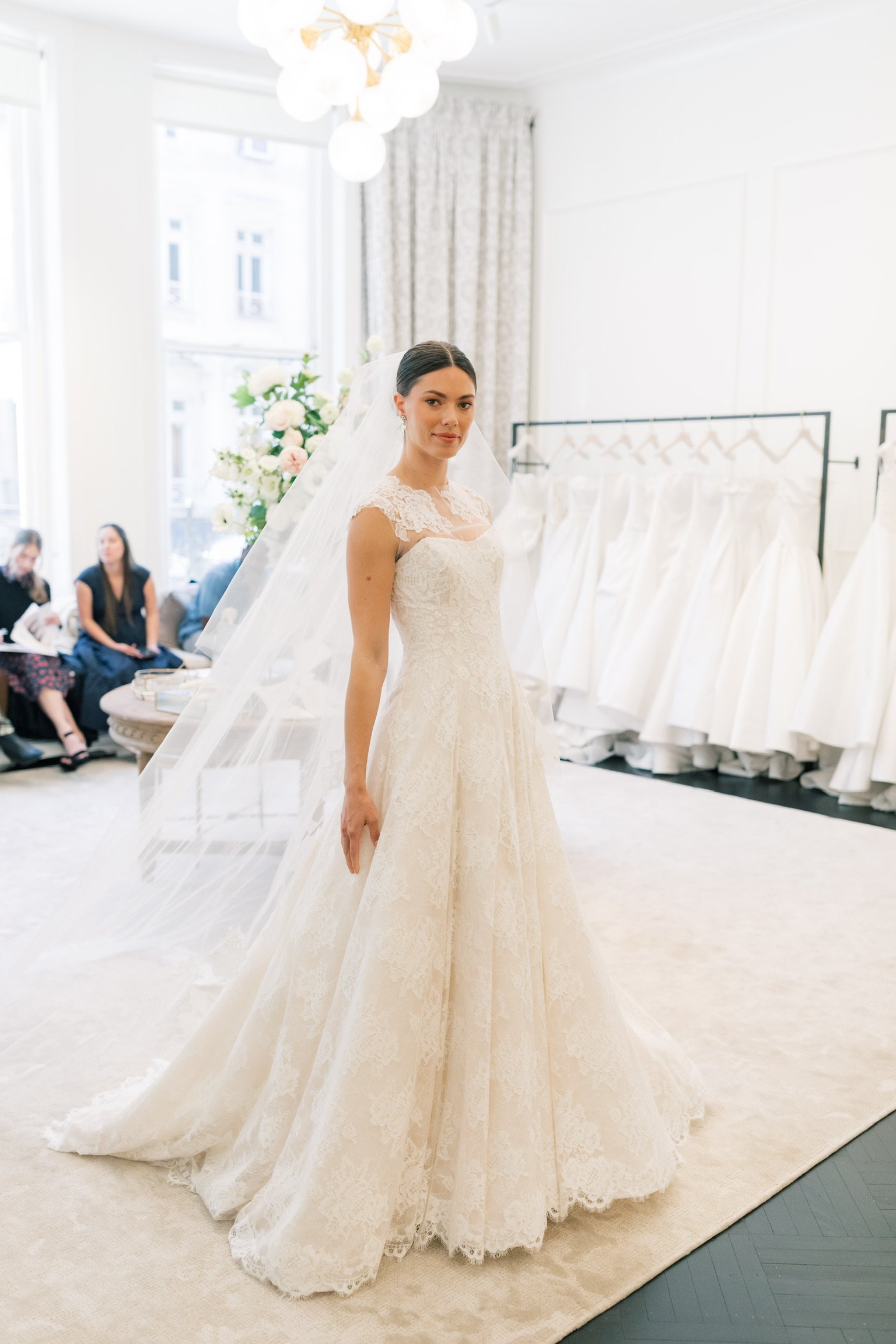 modest modern wedding dress top bridal trends dress by anne barge beth chapman styling