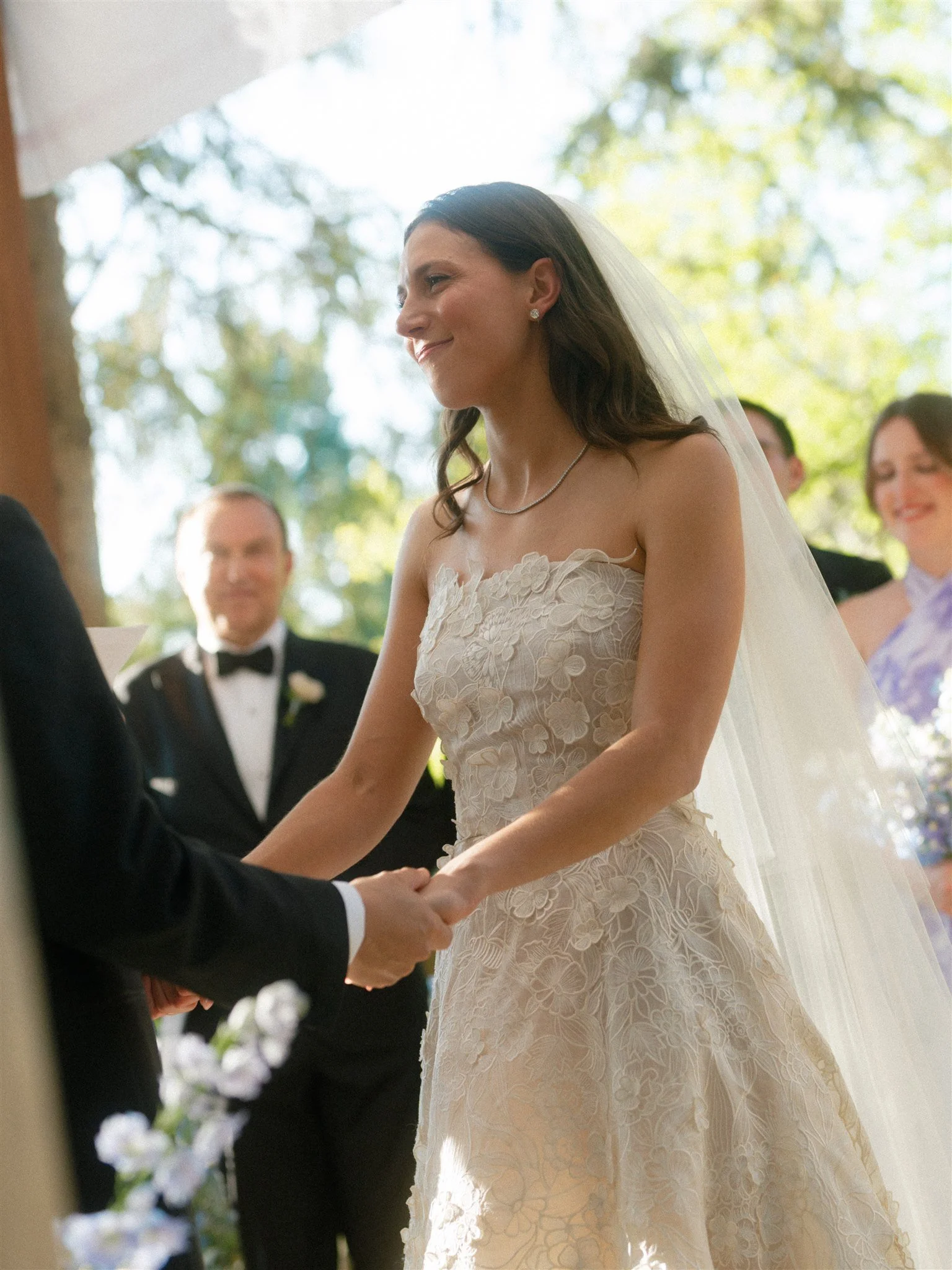 camp inspired wedding oscar de la renta bridal gown dressing services by beth chapman styling