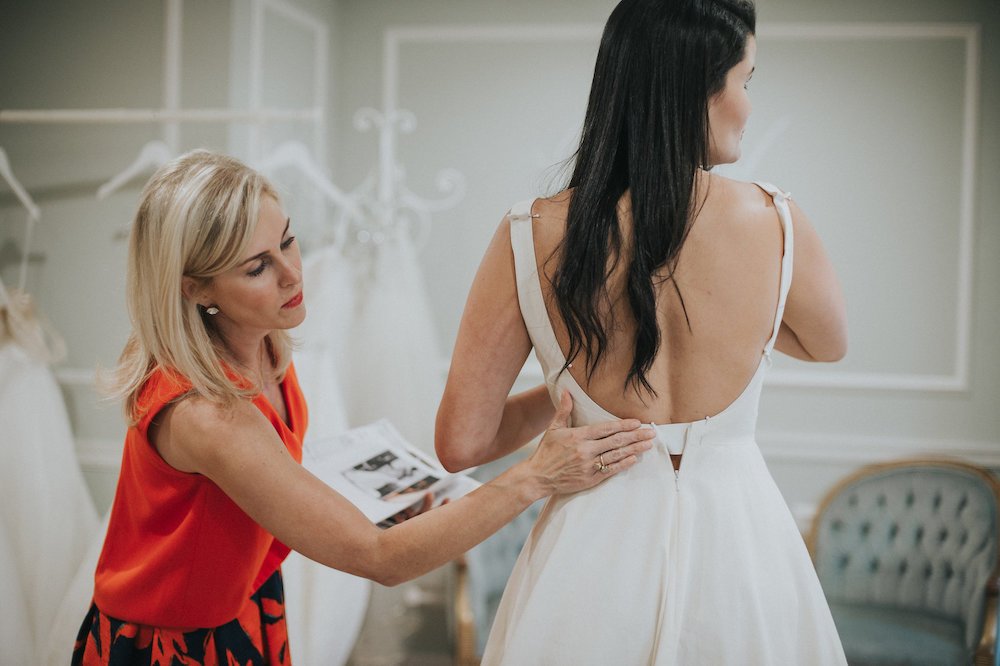 Expert Advice For Wedding Dress Fittings, Alterations, How To Bustle Wedding  Dress — BETH CHAPMAN STYLING
