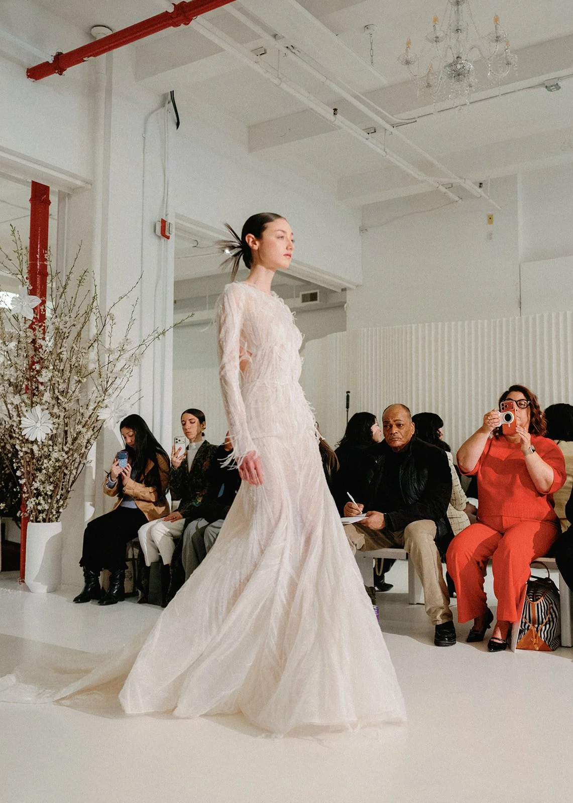 top ny fashion week bridal trends modest wedding dresses