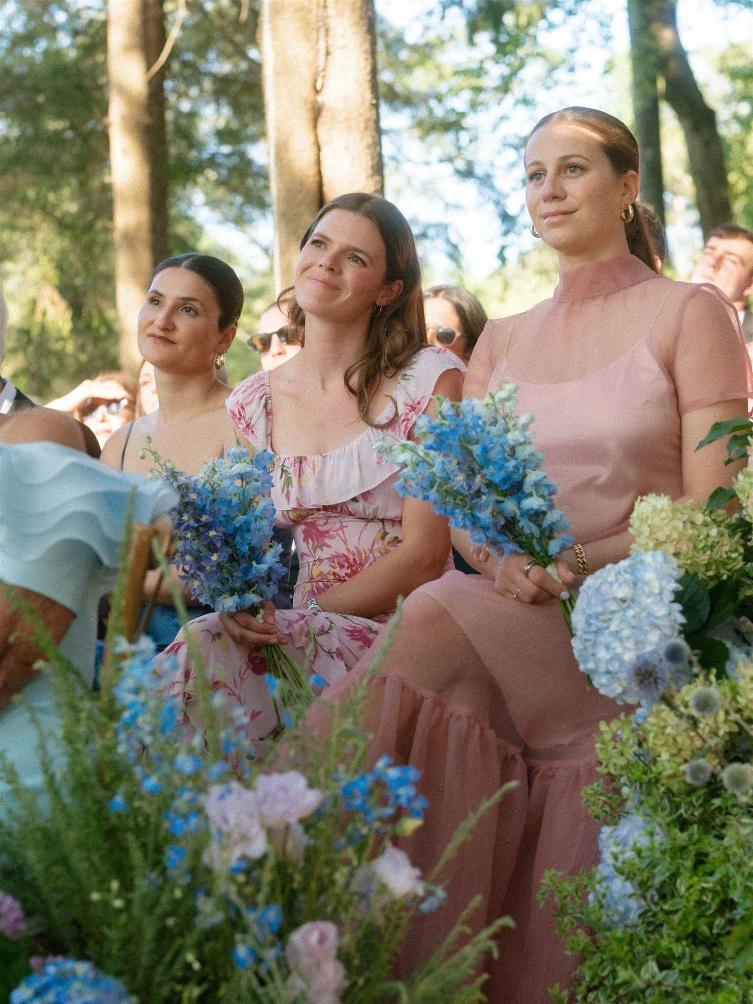 camp inspired wedding oscar de la renta bridal gown dressing services by beth chapman styling