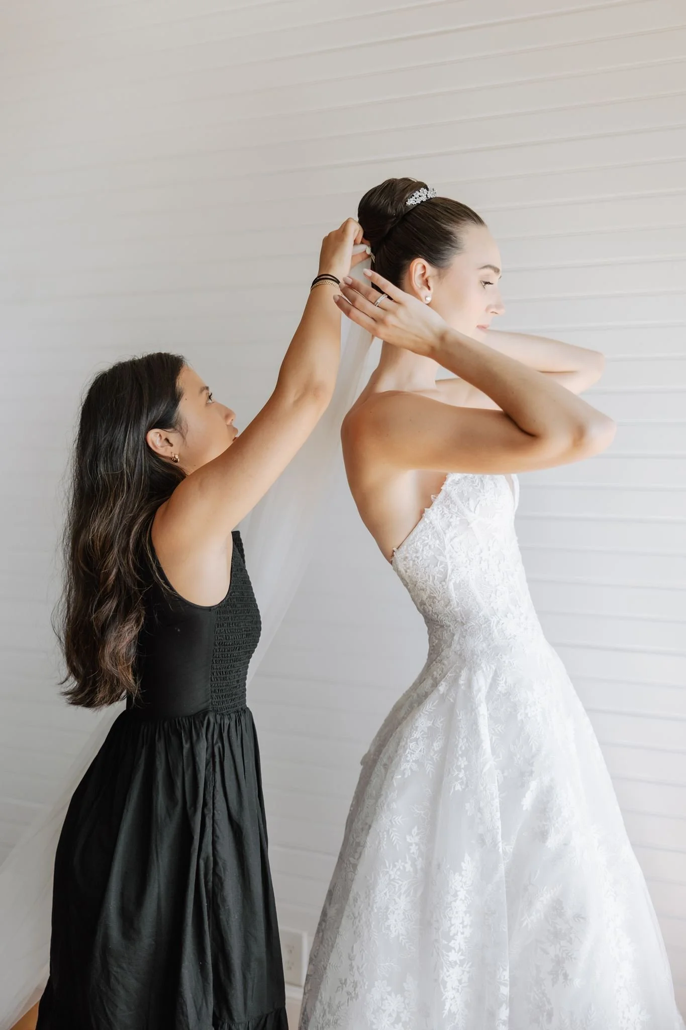 elegant ines di santo wedding dress styling services rhode island wedding beth chapman styling