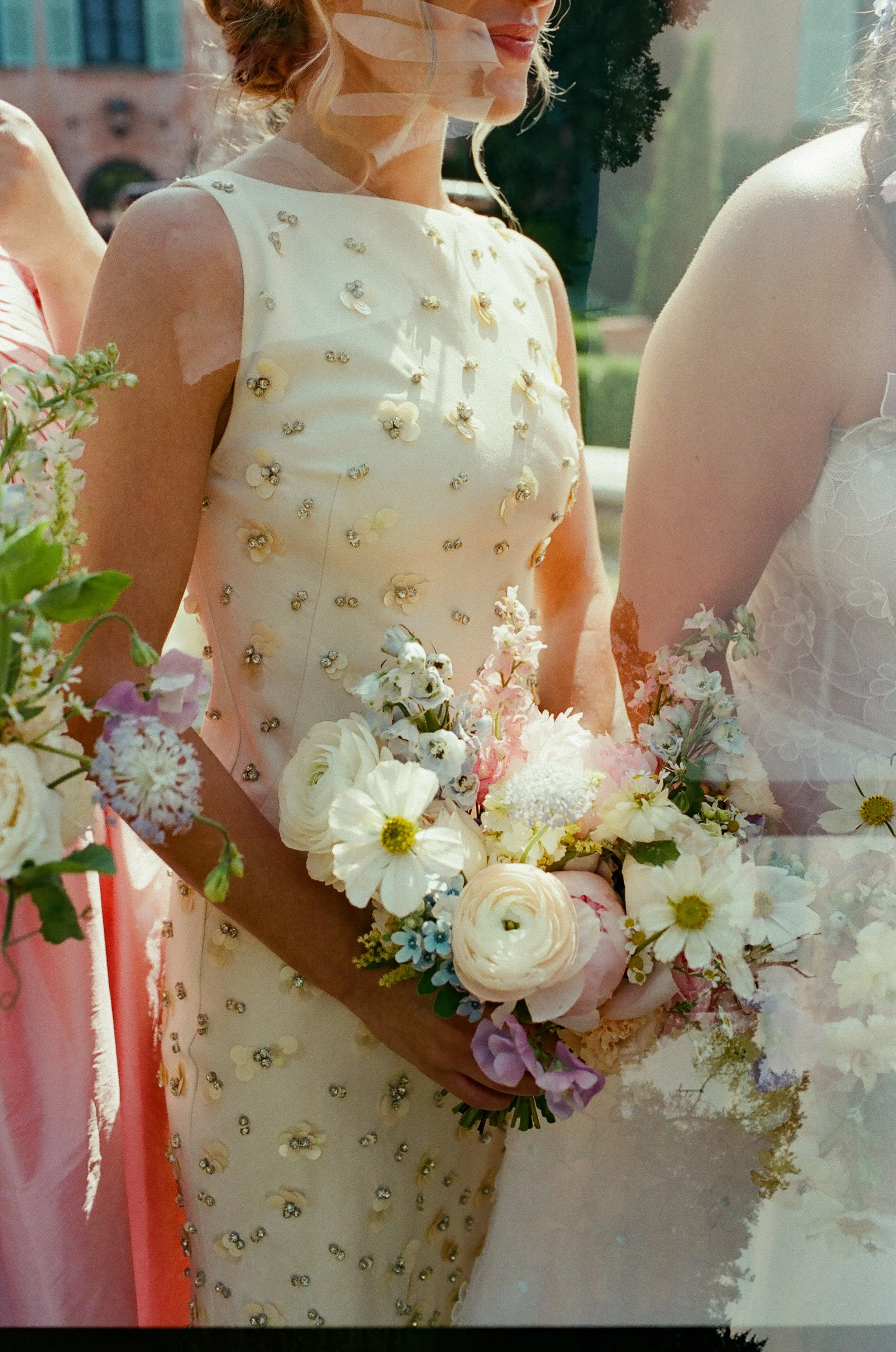 Black Tie Glenmere Mansion NY Wedding with Monique Lhuillier Wedding Dress
