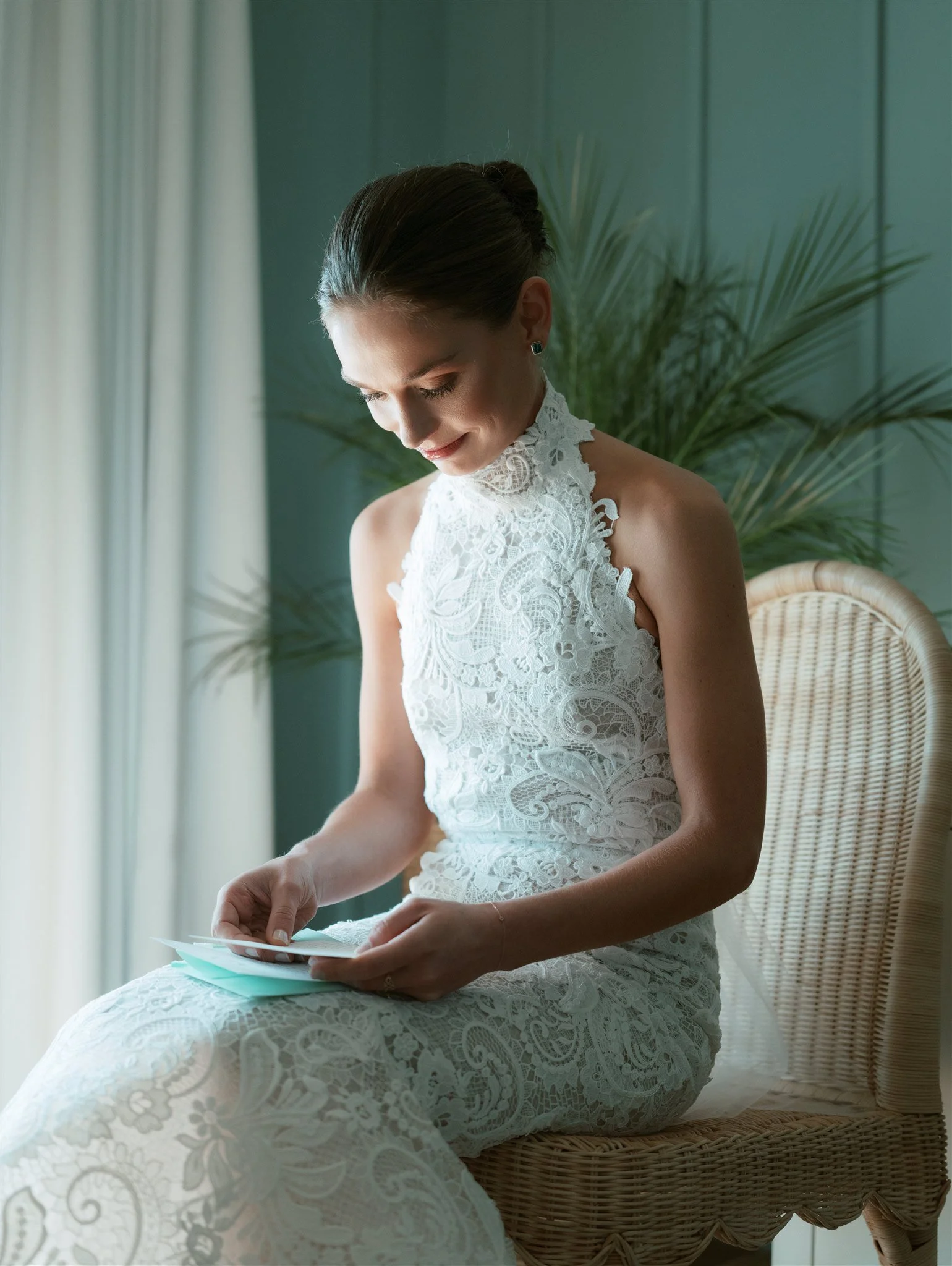 black tie charleston wedding at the dunlin oscar de la renta dress