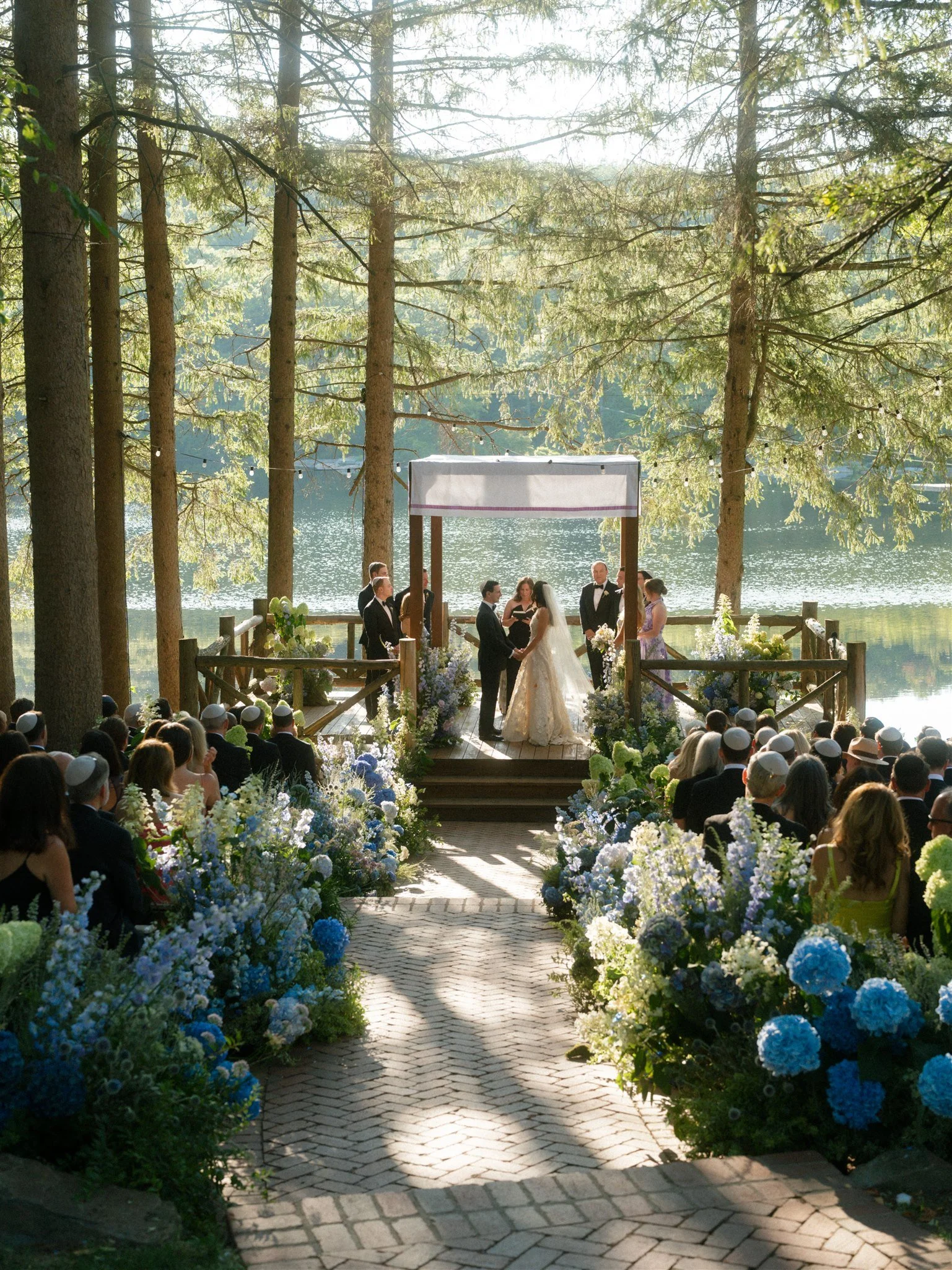 camp inspired wedding oscar de la renta bridal gown dressing services by beth chapman styling