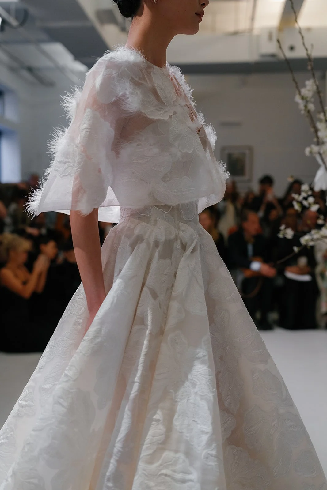 modern bridal cover up