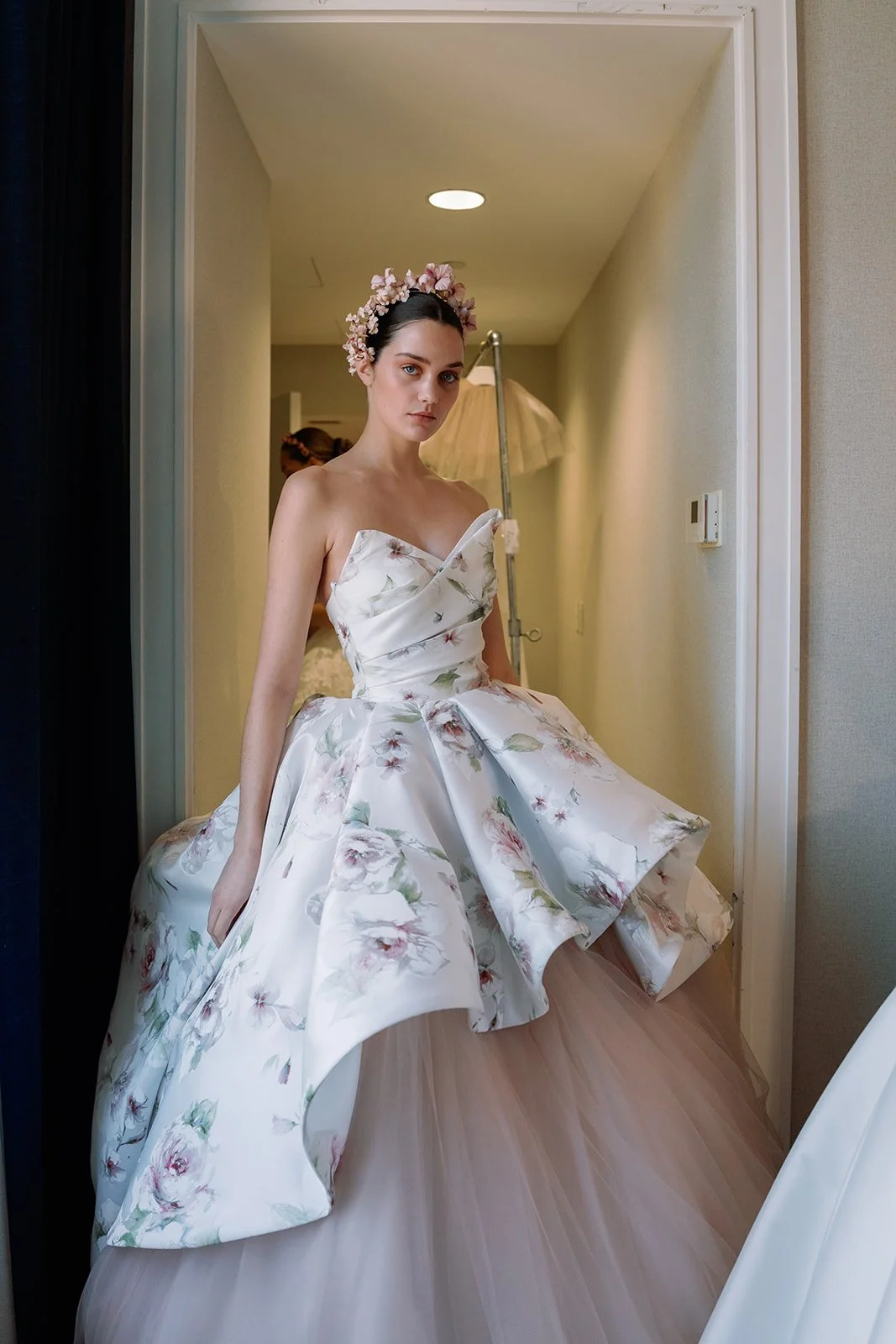 touch of color wedding dress top bridal trends sareh nouri
