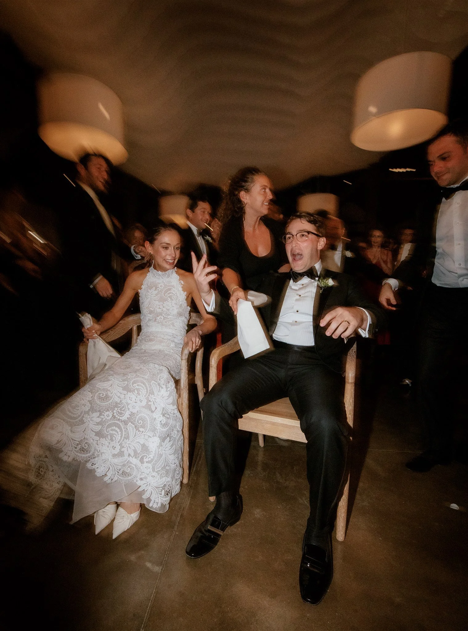 black tie charleston wedding at the dunlin oscar de la renta dress