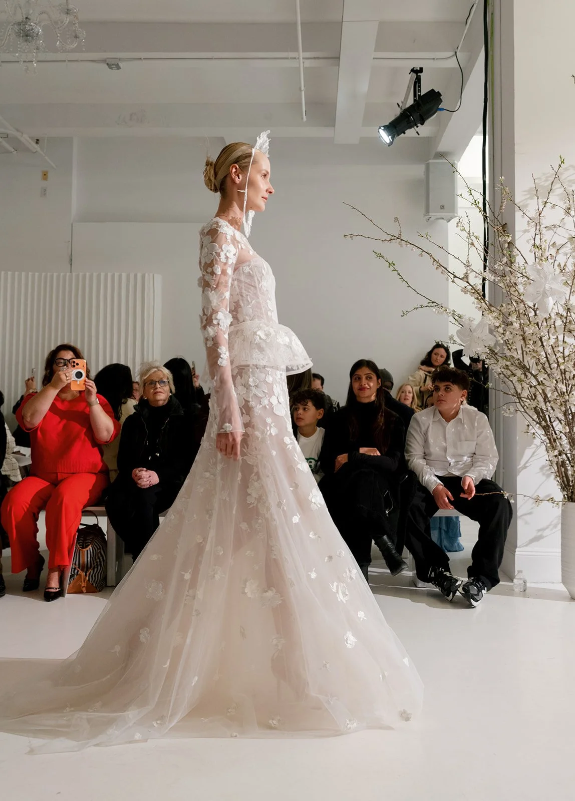 peplum wedding dress top fashion trend mira zwillinger