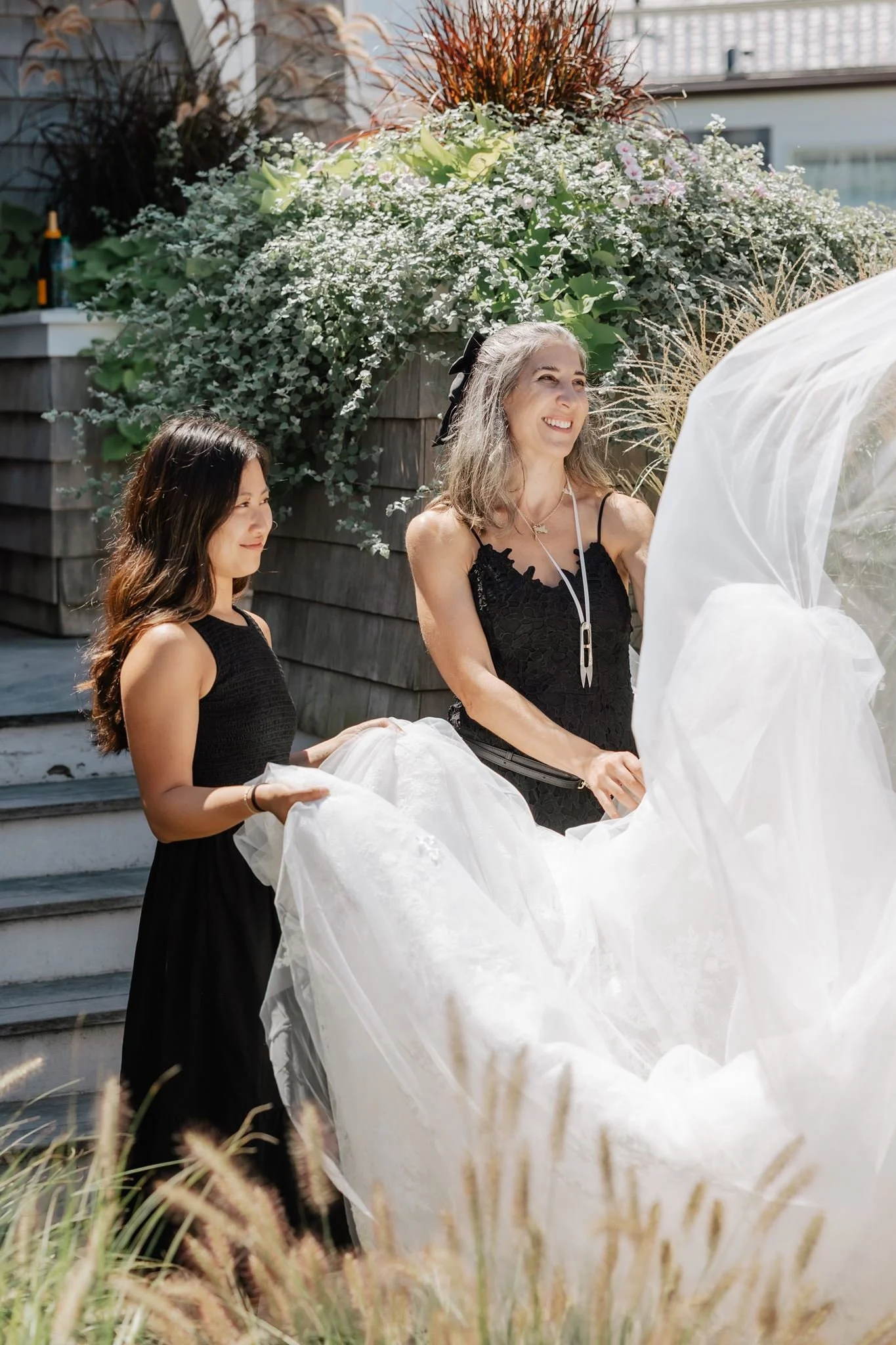 outdoor rhode island wedding wedding dressing services beth chapman styling