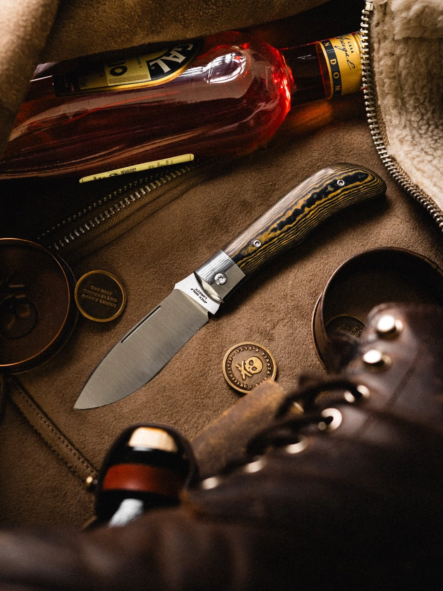 Beauty and the beast &mdash; in one.

The Timber Jack from @jackwolfknives is an absolute tank if there ever was one. It keeps the soul of a traditional slipjoint, but scales it up into something unapologetically capable.

A hollow-ground 154CM blade