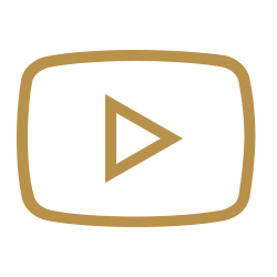Gold Youtube logo