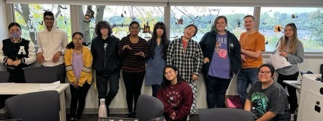 Honors Learning Community Fall 2023 (photo by Prof. Klein)