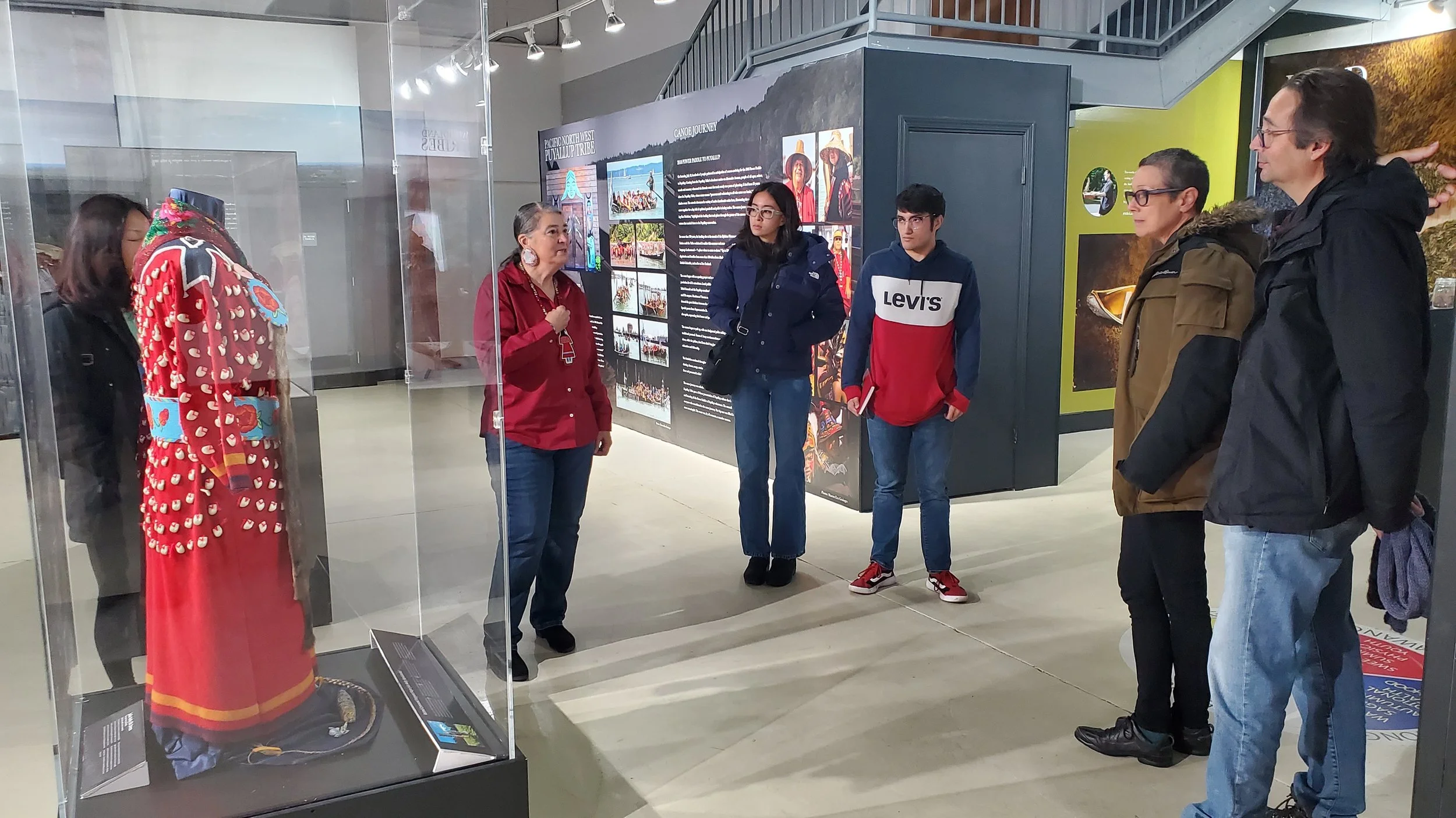 HSO Members Visit the Trickster Cultural Center (photo by Hasan Khan)