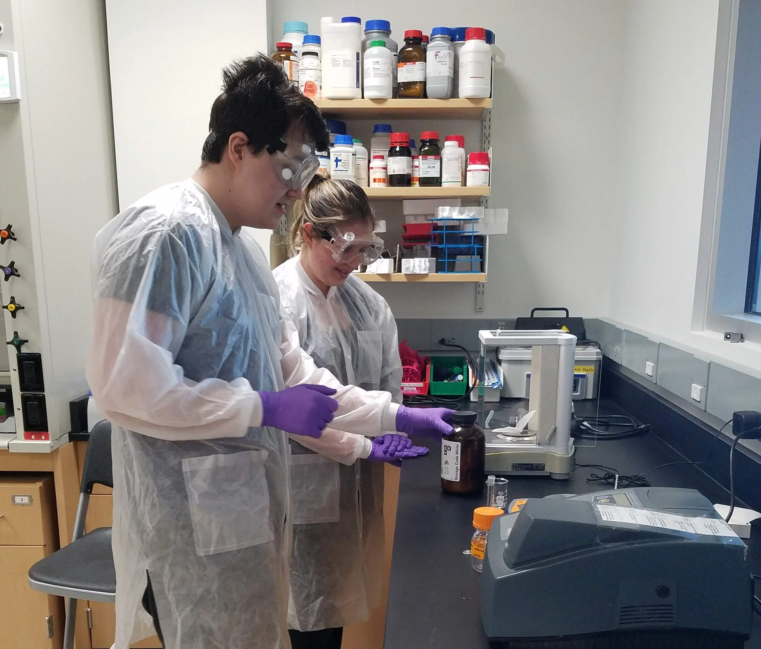 Honors Interdisciplinary Lab (photo by Prof. Ziegenhorn)