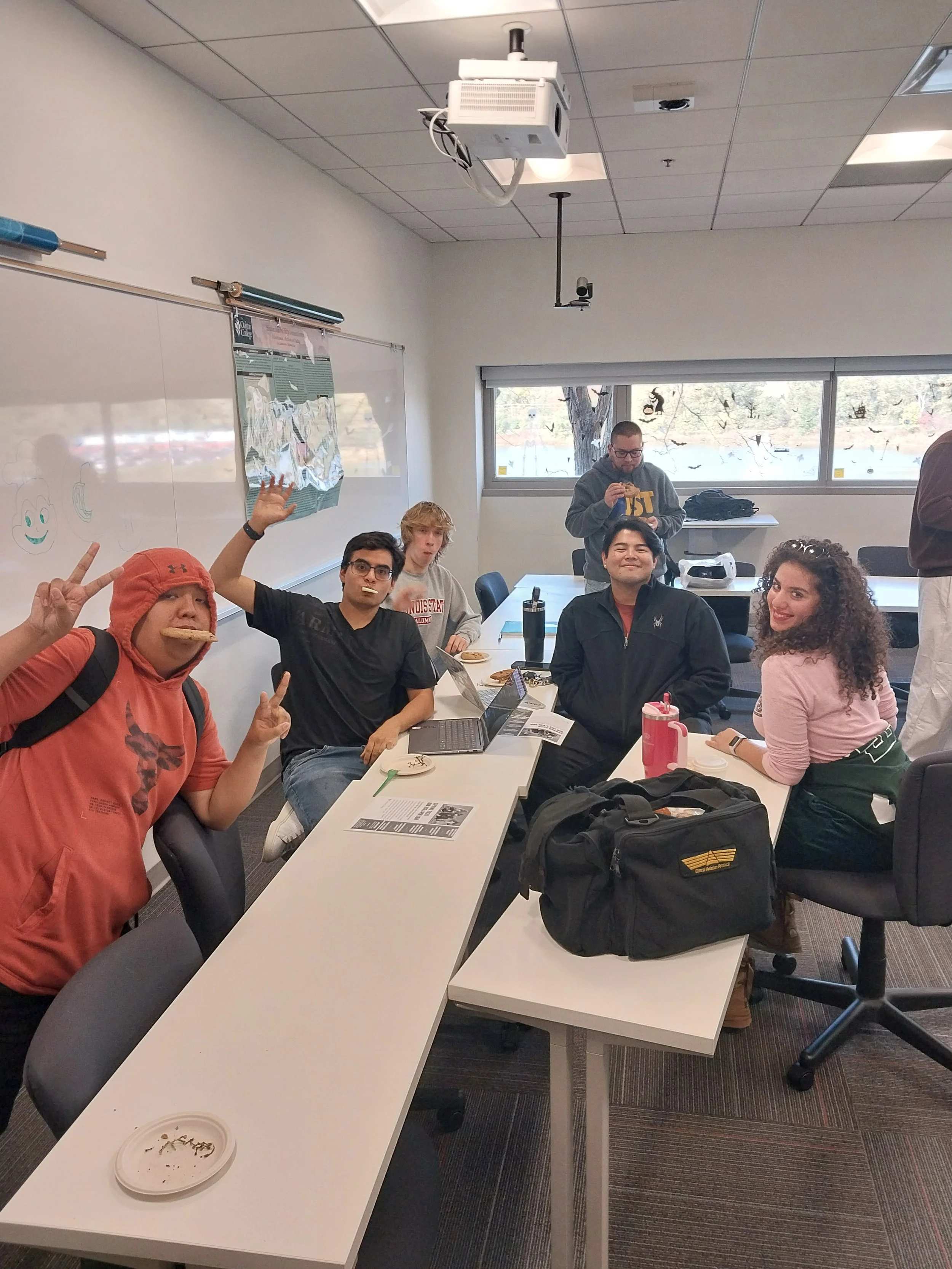 Honors "Meet and Snack" (photo by Prof. O'Donnell)