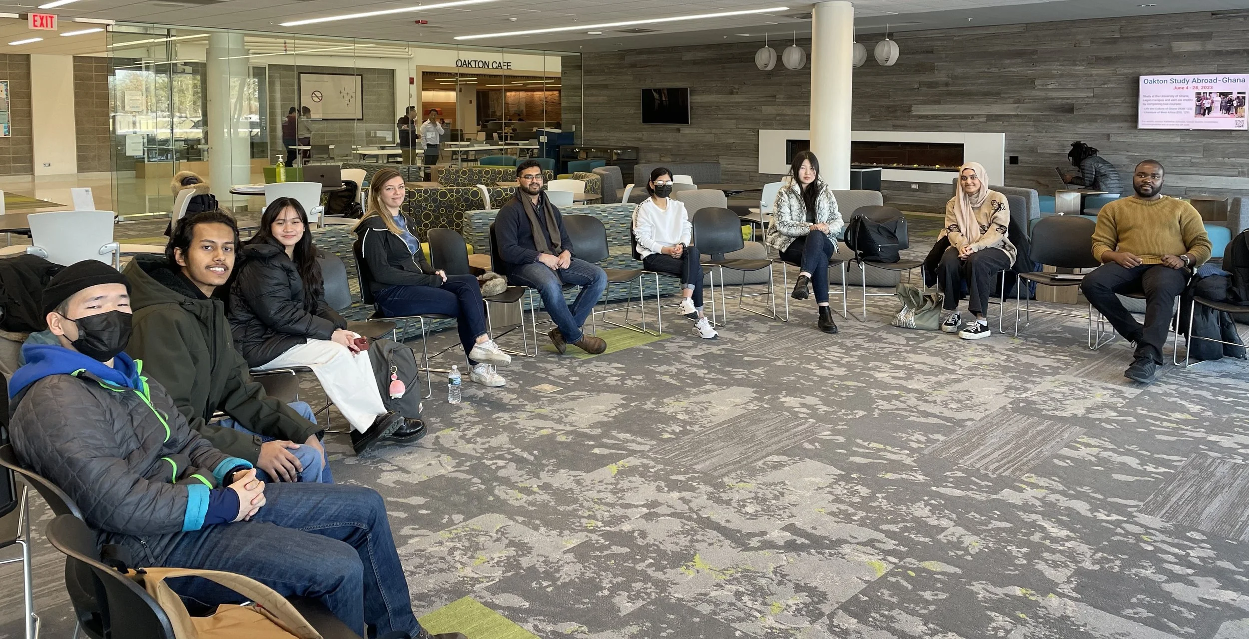 Honors "Meet and Snack" (photo by Lucia Zdenahlik)
