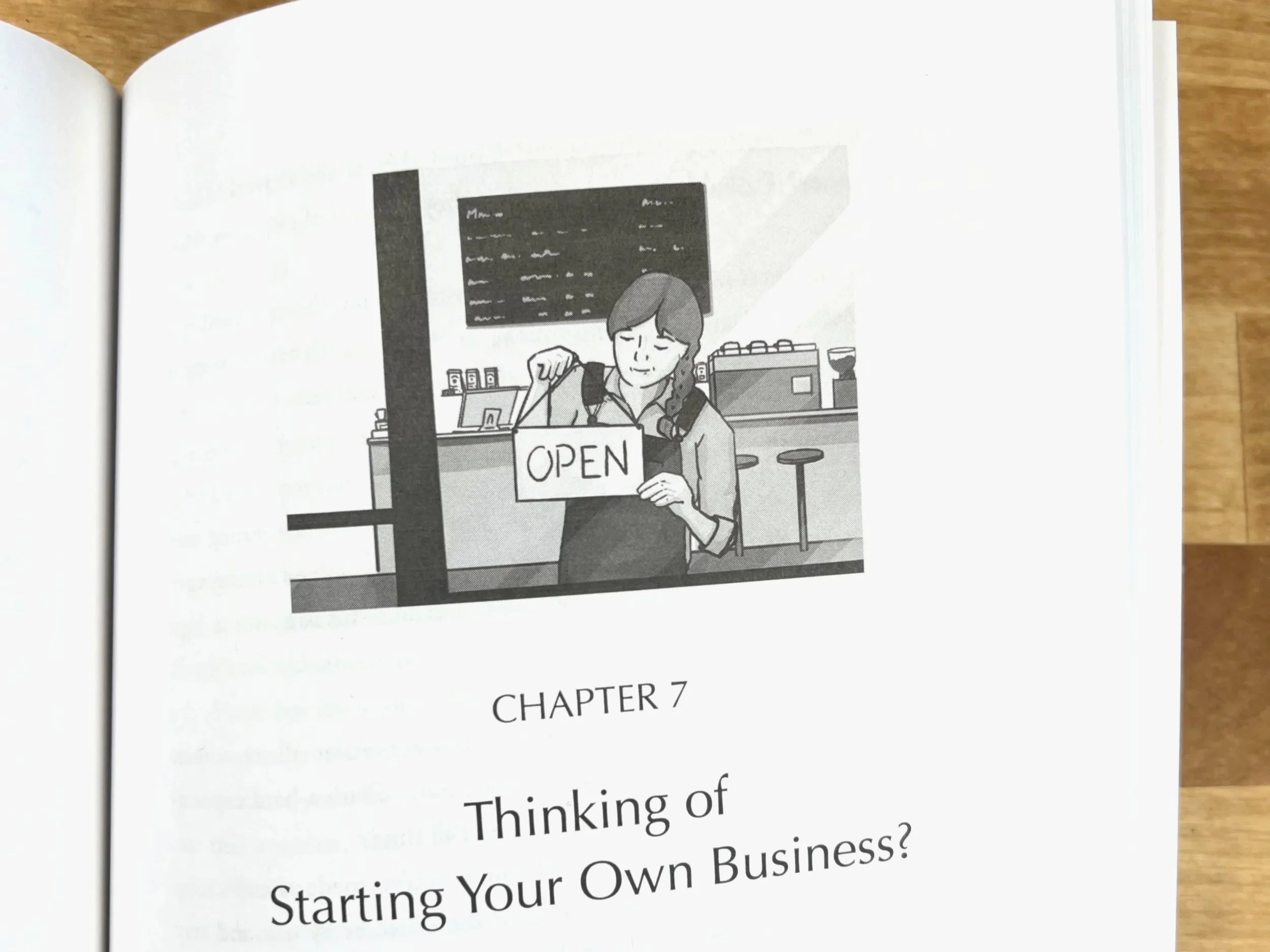 Chapter 7 | illustration of small business owner