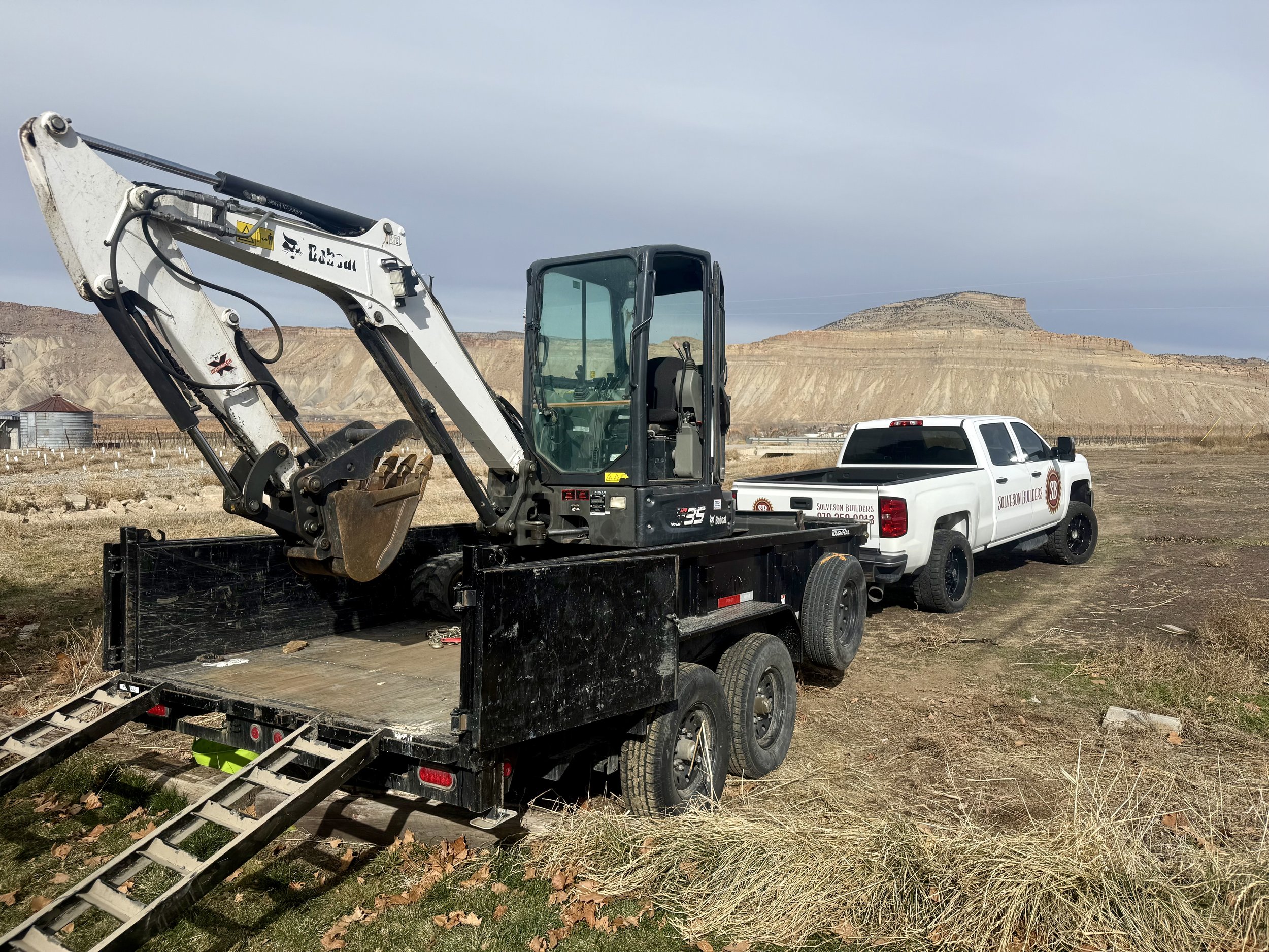 Excavation, foundation and concrete work.  We've been running heavy machinery for over 20 years.  Grand Junction, Palisade, Fruita and surrounding areas, we're at your service!