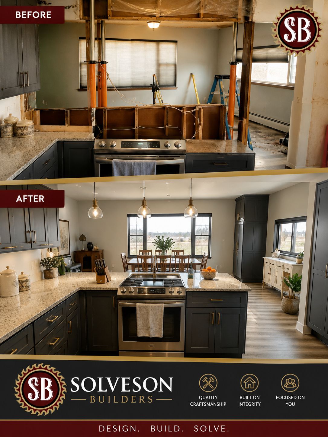 Is your kitchen outdated?  Does it feel like 1997?  Call us, lets design a new one together and give you some space to breath.   Loma, Colorado. 