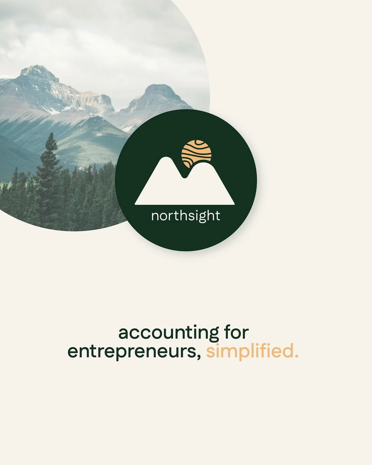 adventurous? check. 
professional? check.
a little bit funky? check. 

check out the brand identity that we just launched for Northsight Strategic Accounting. 🍾🪩

client goals: a fresh, professional identity that will launch the business and attrac