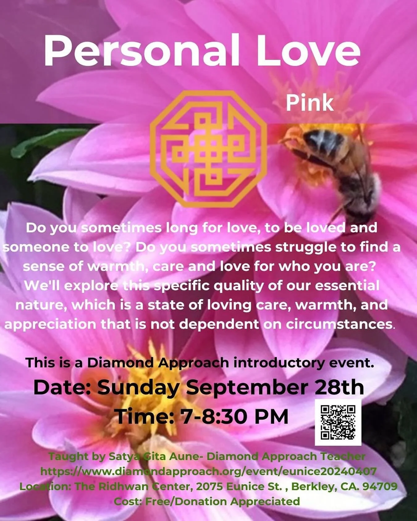 This Sunday the the Ridhwan center we will talk about LOVE!!