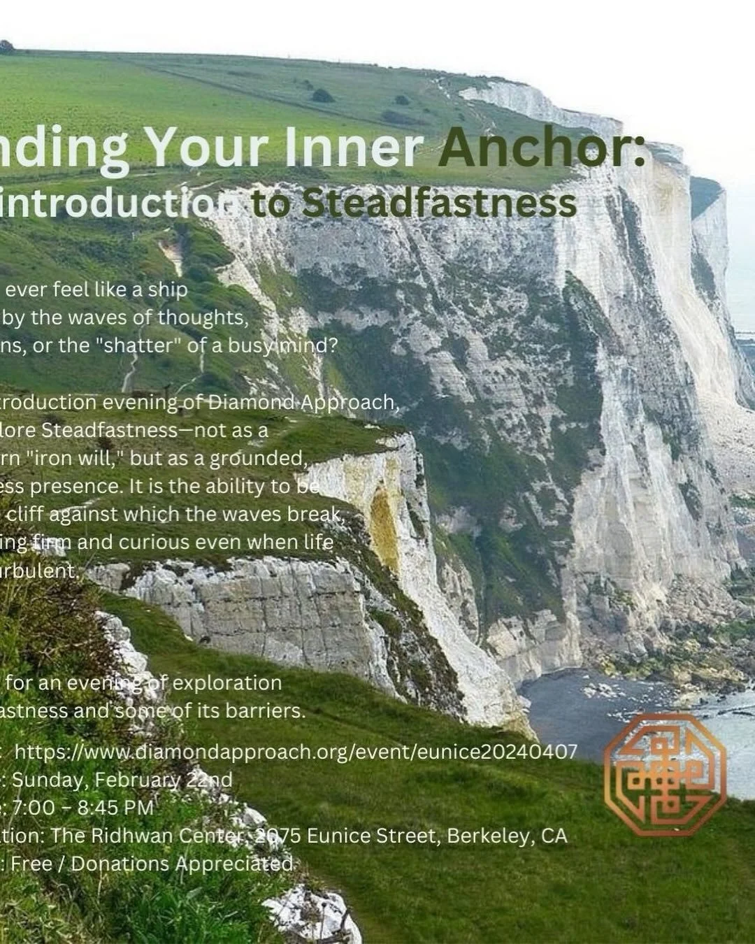 #DiamondApproach #Steadfastness Presence #MindfulnessBerkeley RidhwanSchool InnerWork SelfInquiry