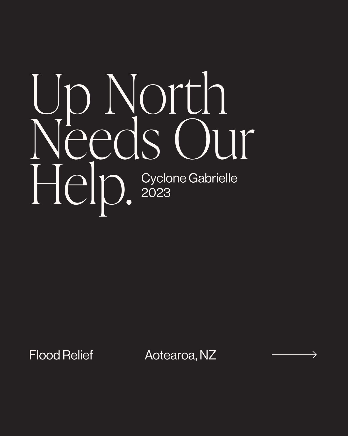 FLOOD RELIEF &ndash; Having had family heavily impacted by last years flooding in the Nelson/Marlborough region, my heart goes out to everyone in the North Island impacted by the devastation Cyclone Gabrielle has caused. And because I am eternally gr