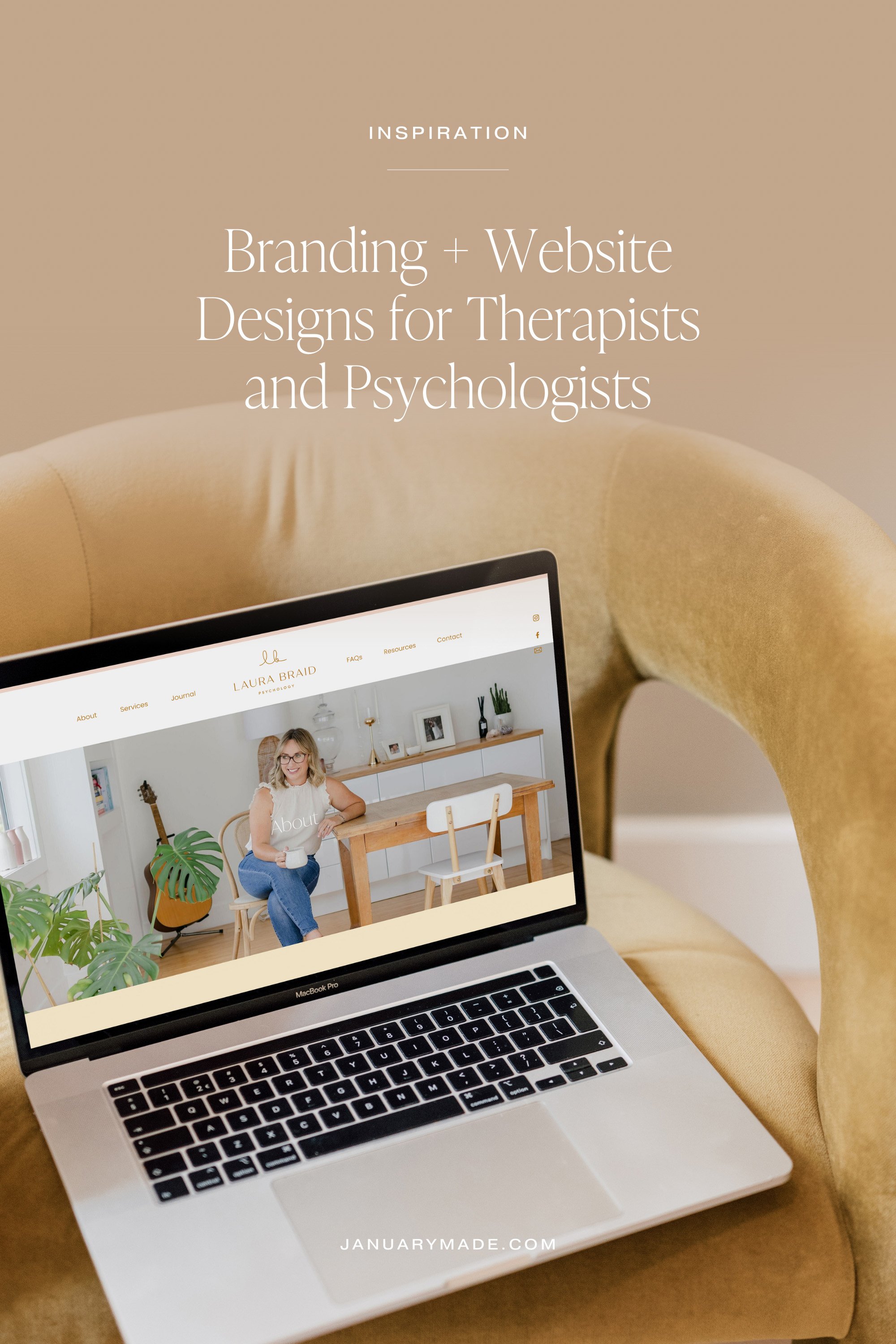 Empowering Connections: Transformative Branding + Website Designs for Therapists and Psychologists (Copy)