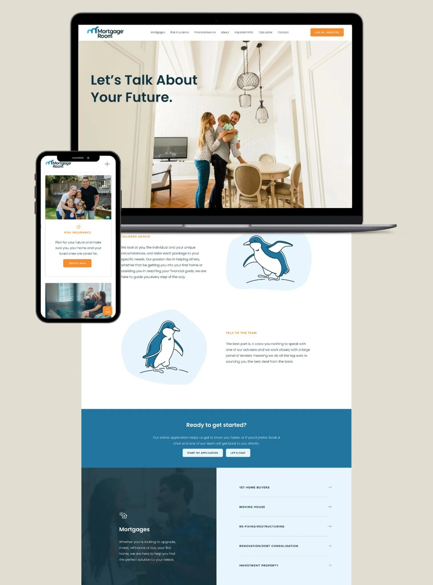 The Mortgage Room website
