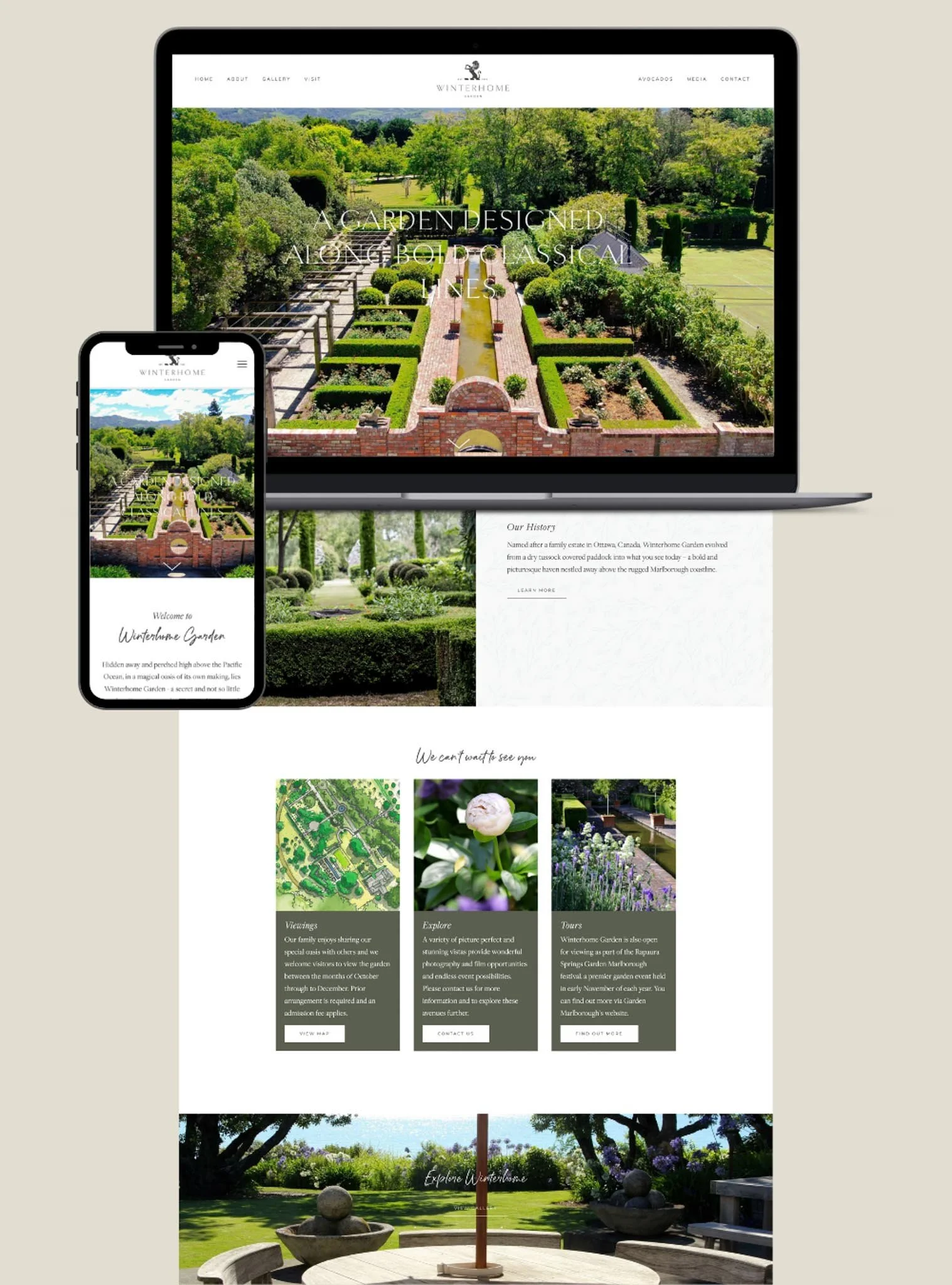 Winterhome website