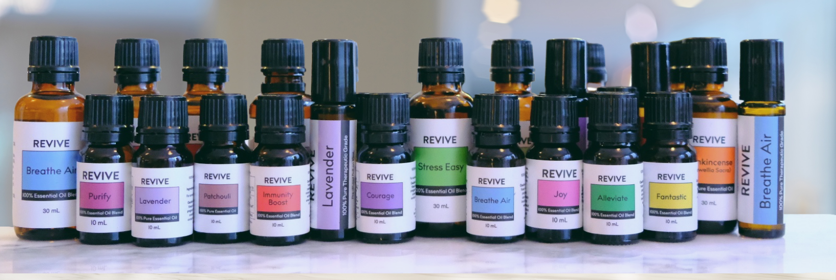 Top 3 Essential Oils (30ml) - REVIVE Essential Oils